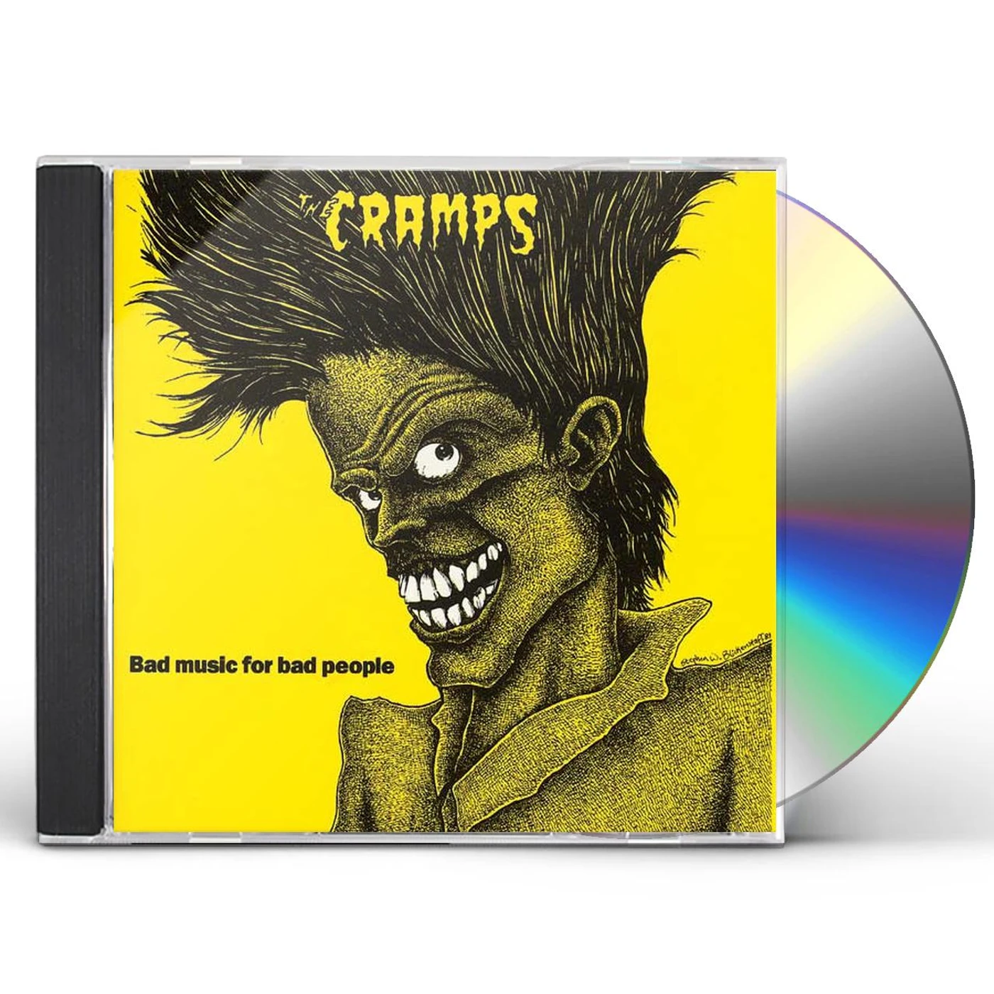 The Cramps BAD MUSIC FOR BAD PEOPLE CD