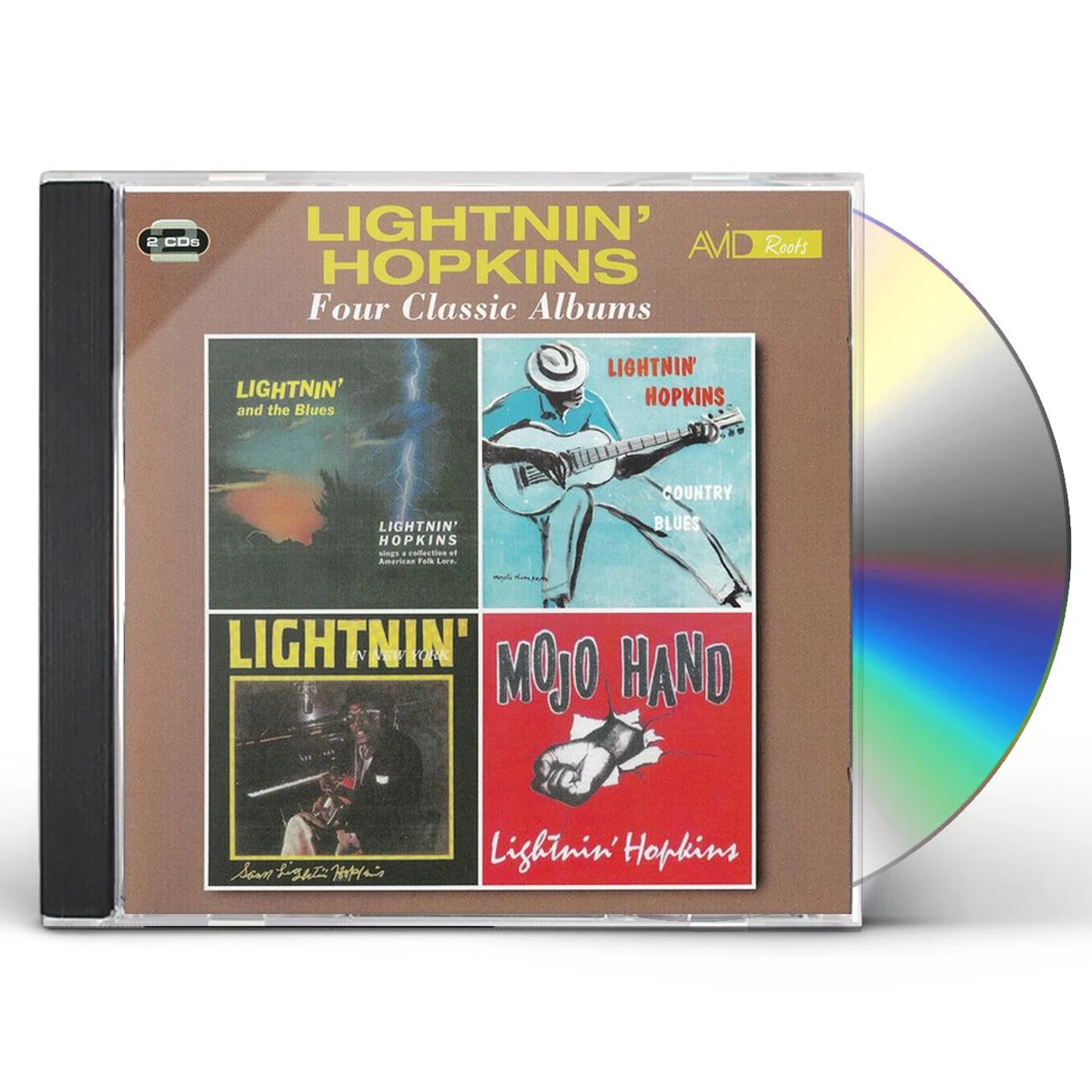 Lightnin' Hopkins FOUR CLASSIC ALBUMS CD