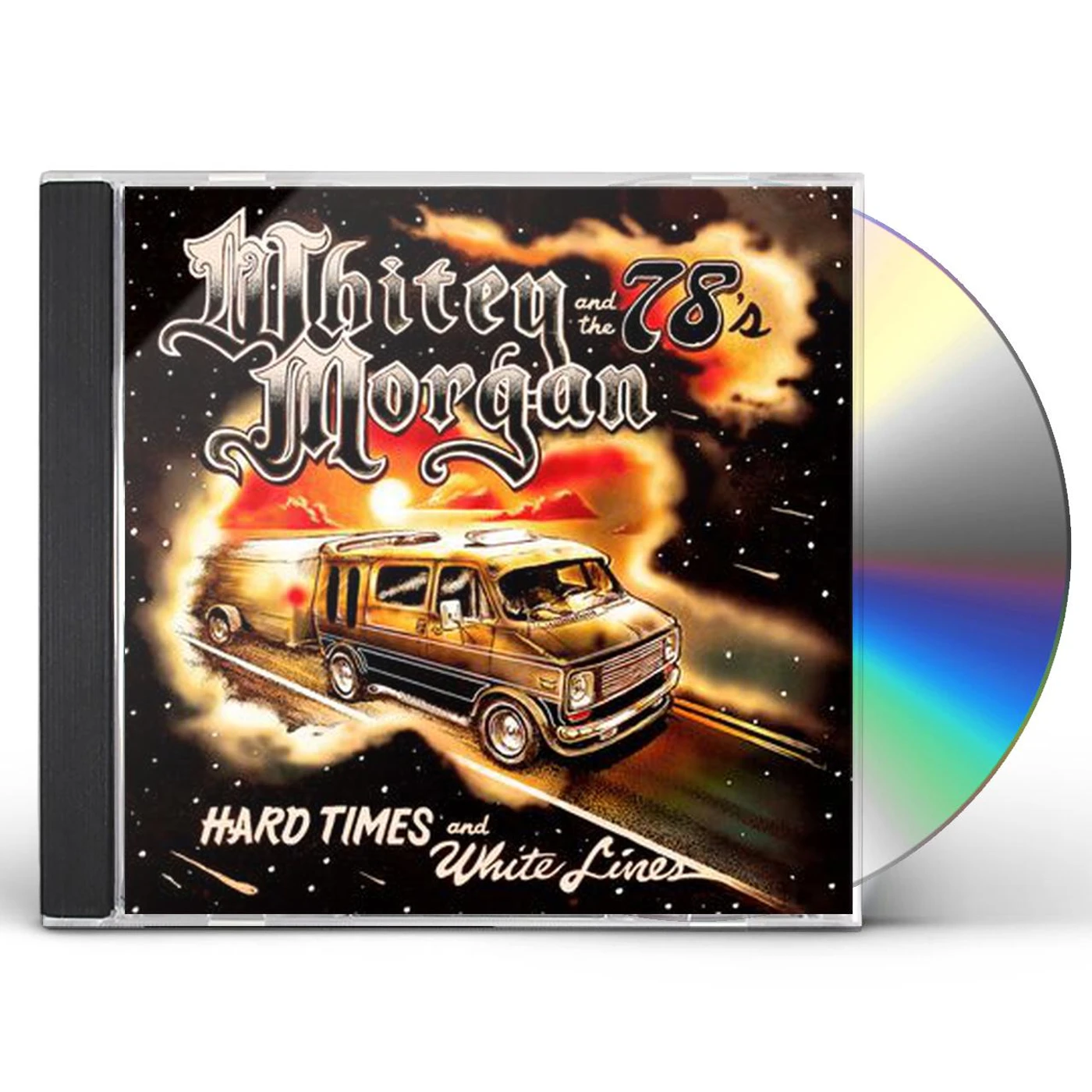 Whitey Morgan HARD TIMES AND WHITE LINES CD