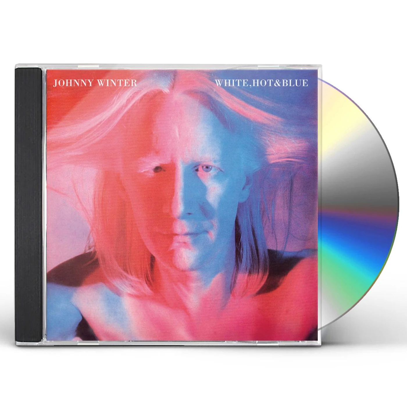 Johnny Winter WHITE, HOT & BLUE  (24BIT REMASTER) CD