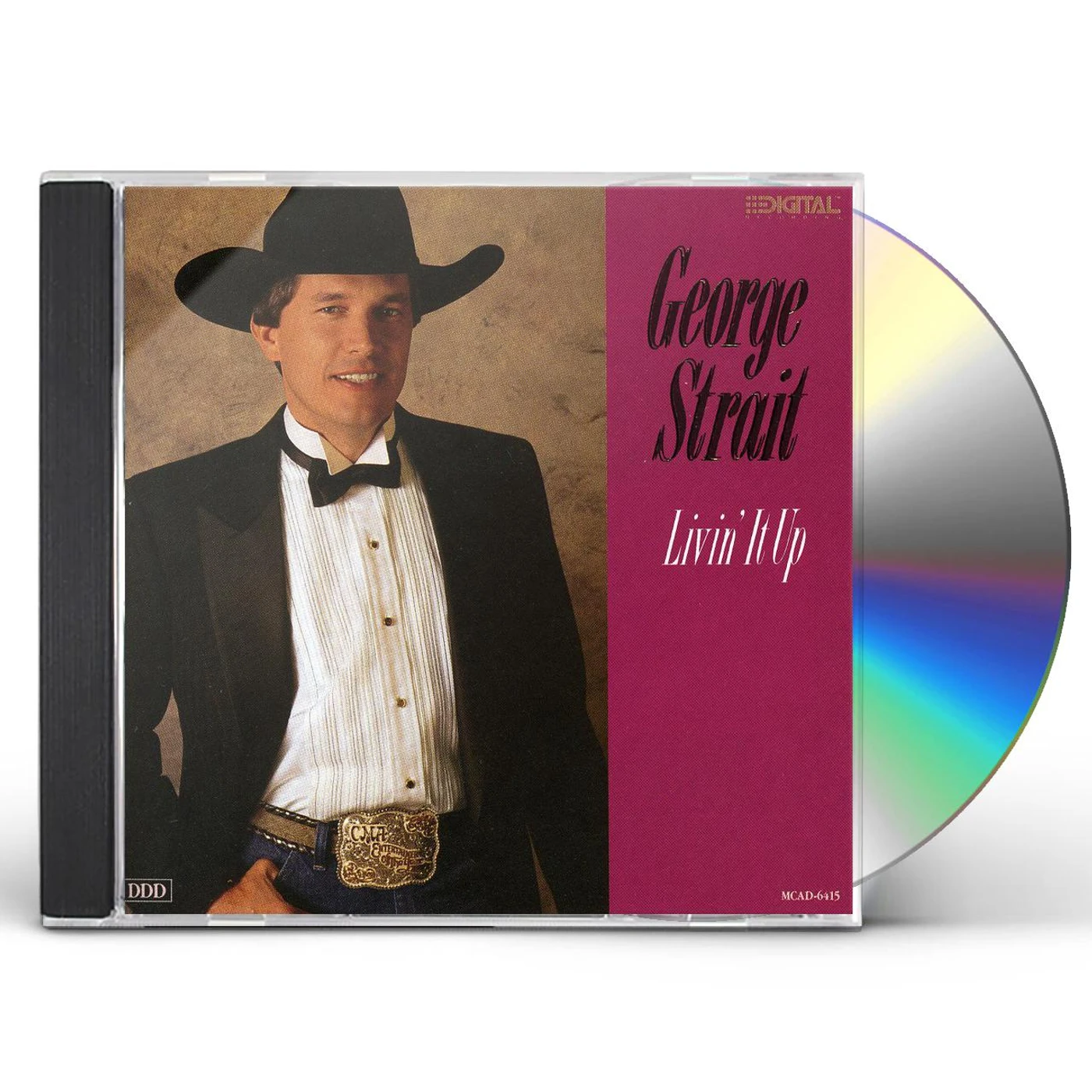 George Strait LIVIN IT UP CD