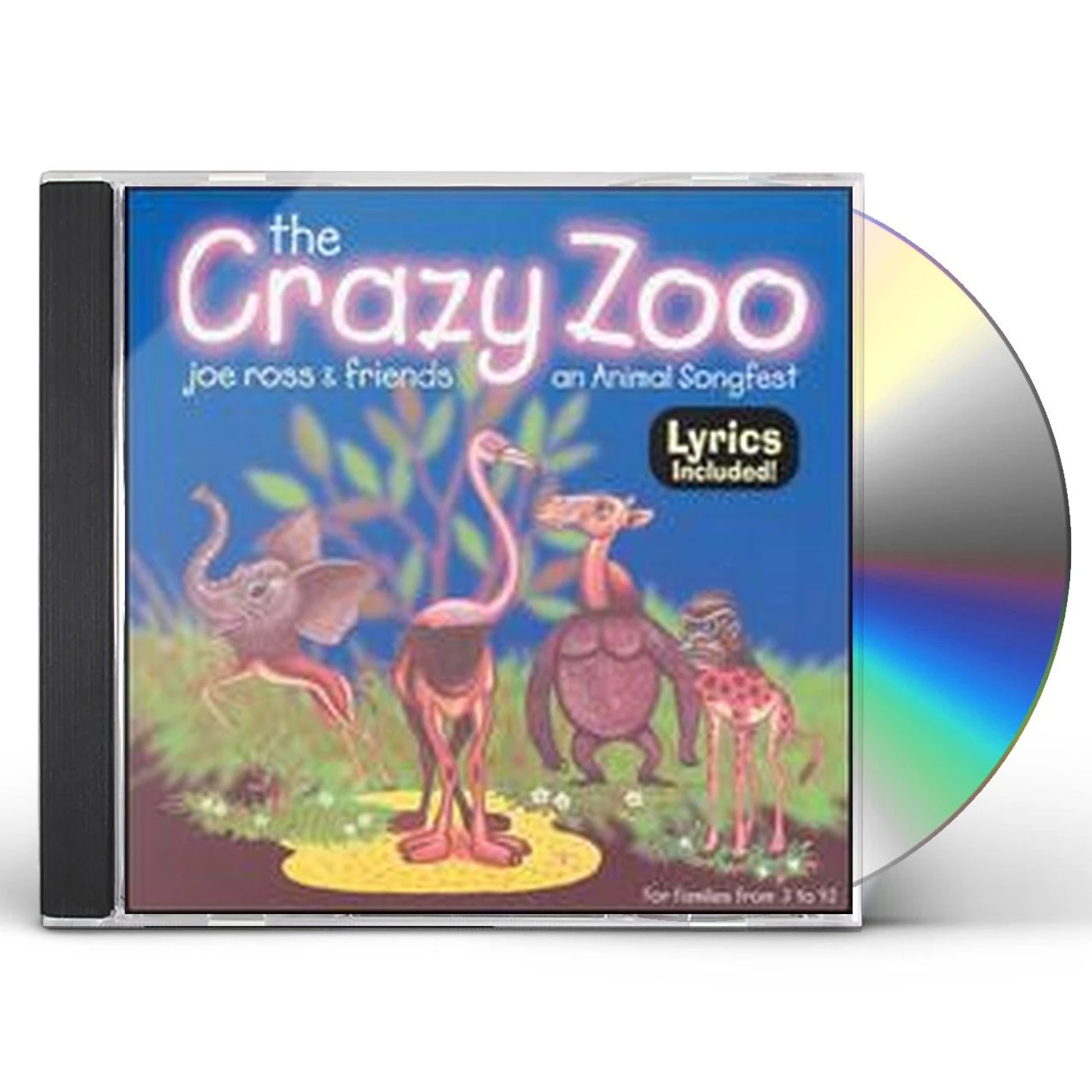 Joe Ross CRAZY ZOO-AN ANIMAL SONGFEST CD