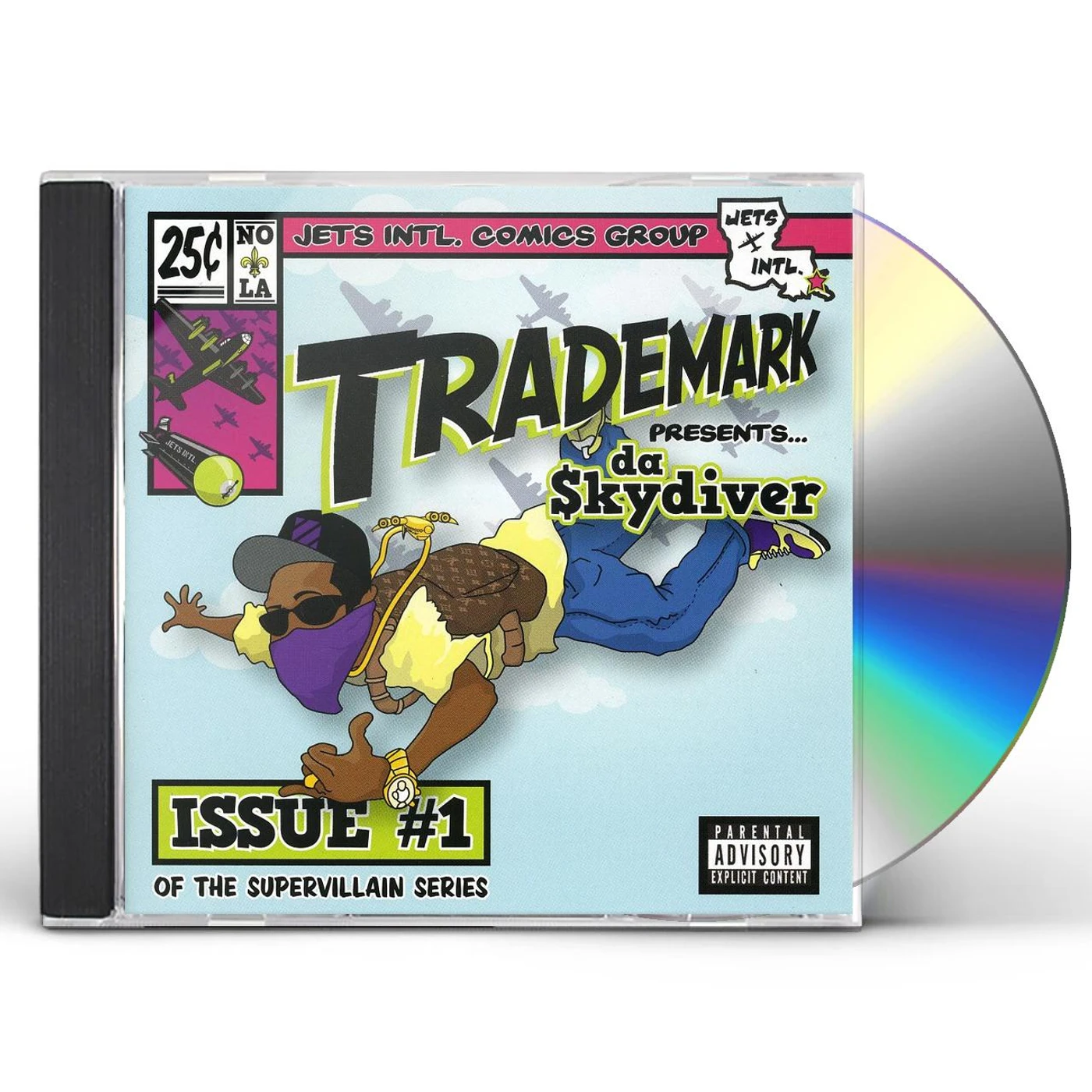 Trademark Da Skydiver SUPER VILLAIN: ISSUE #1 CD