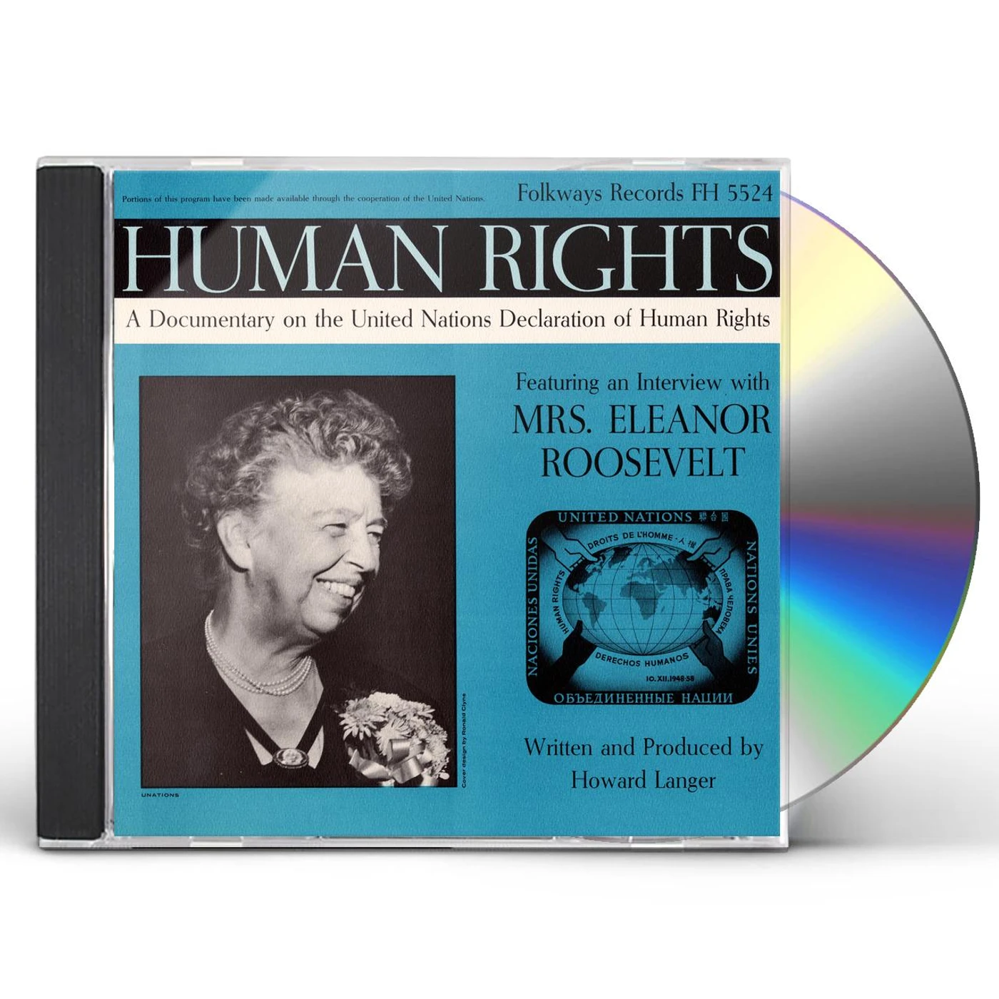 Eleanor Roosevelt HUMAN RIGHTS: UNITED NATIONS DECLARATION CD