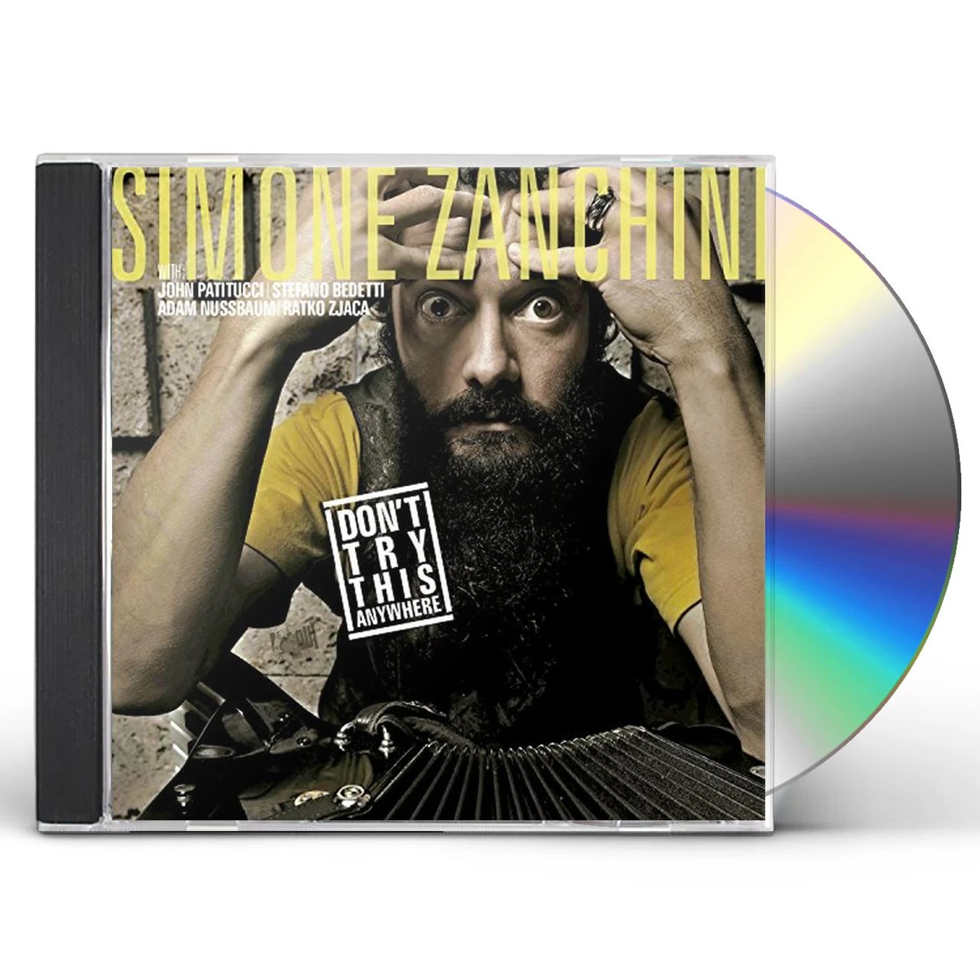Simone Zanchini DON'T TRY THIS ANYWHERE CD