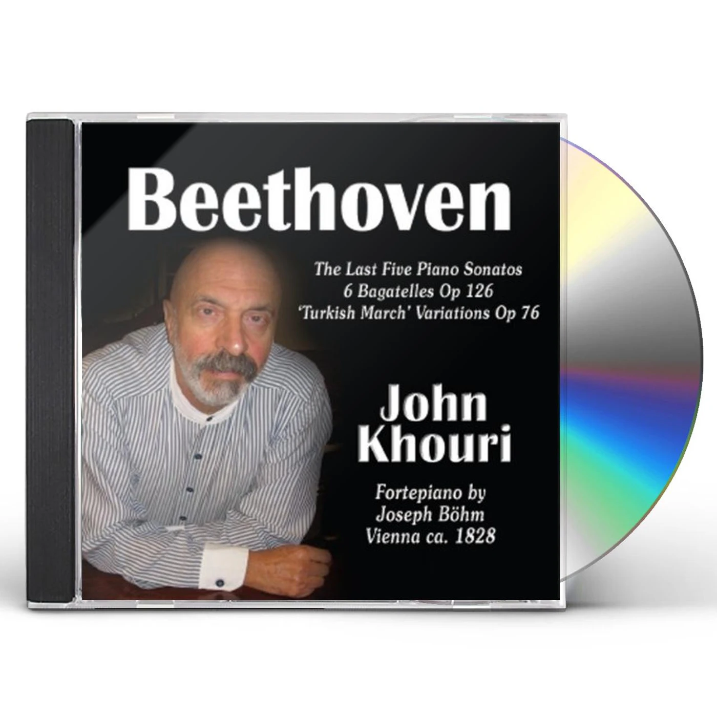 John Khouri BEETHOVEN 5 LAST PIANO SONATAS CD