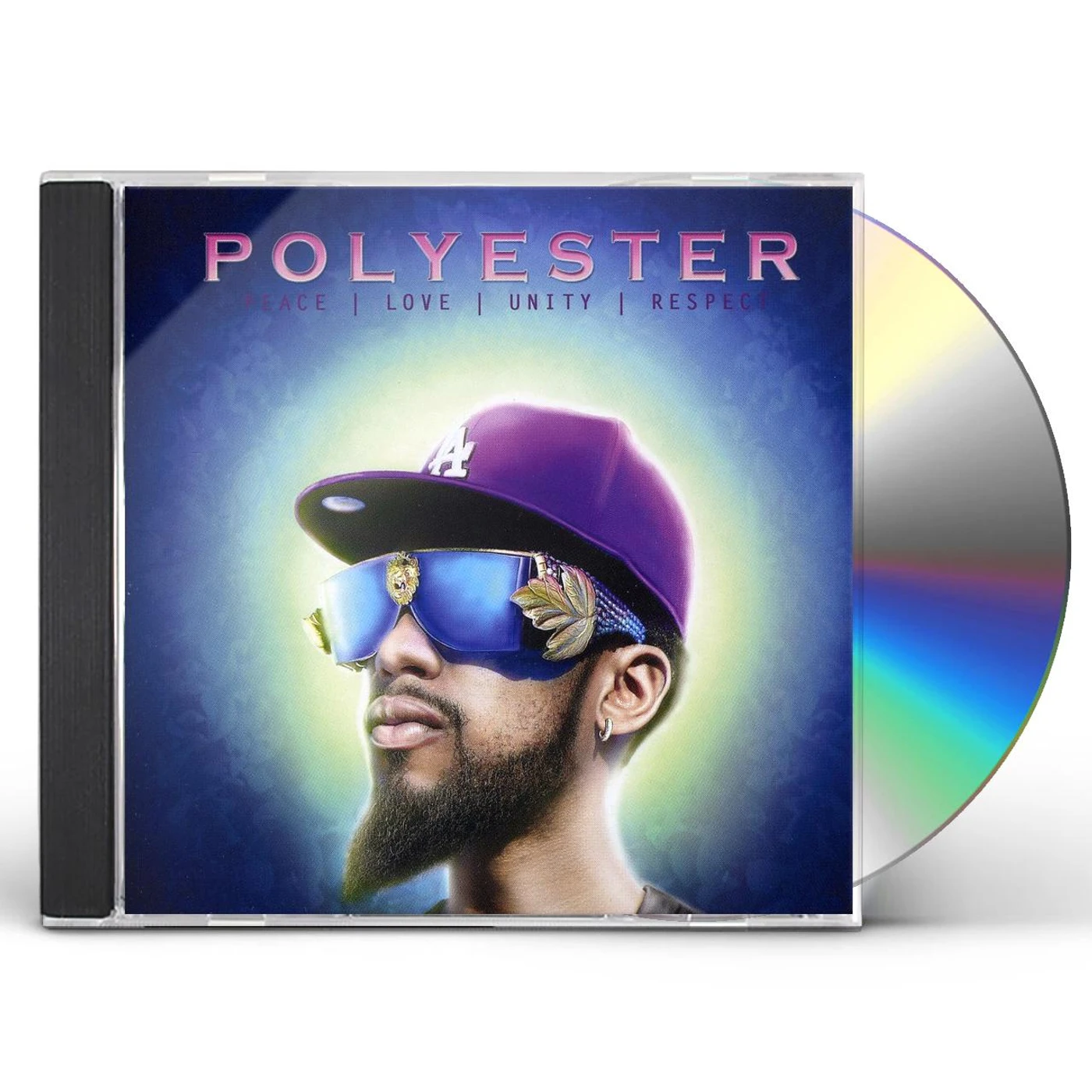 Polyester PEACE LOVE UNITY RESPECT CD