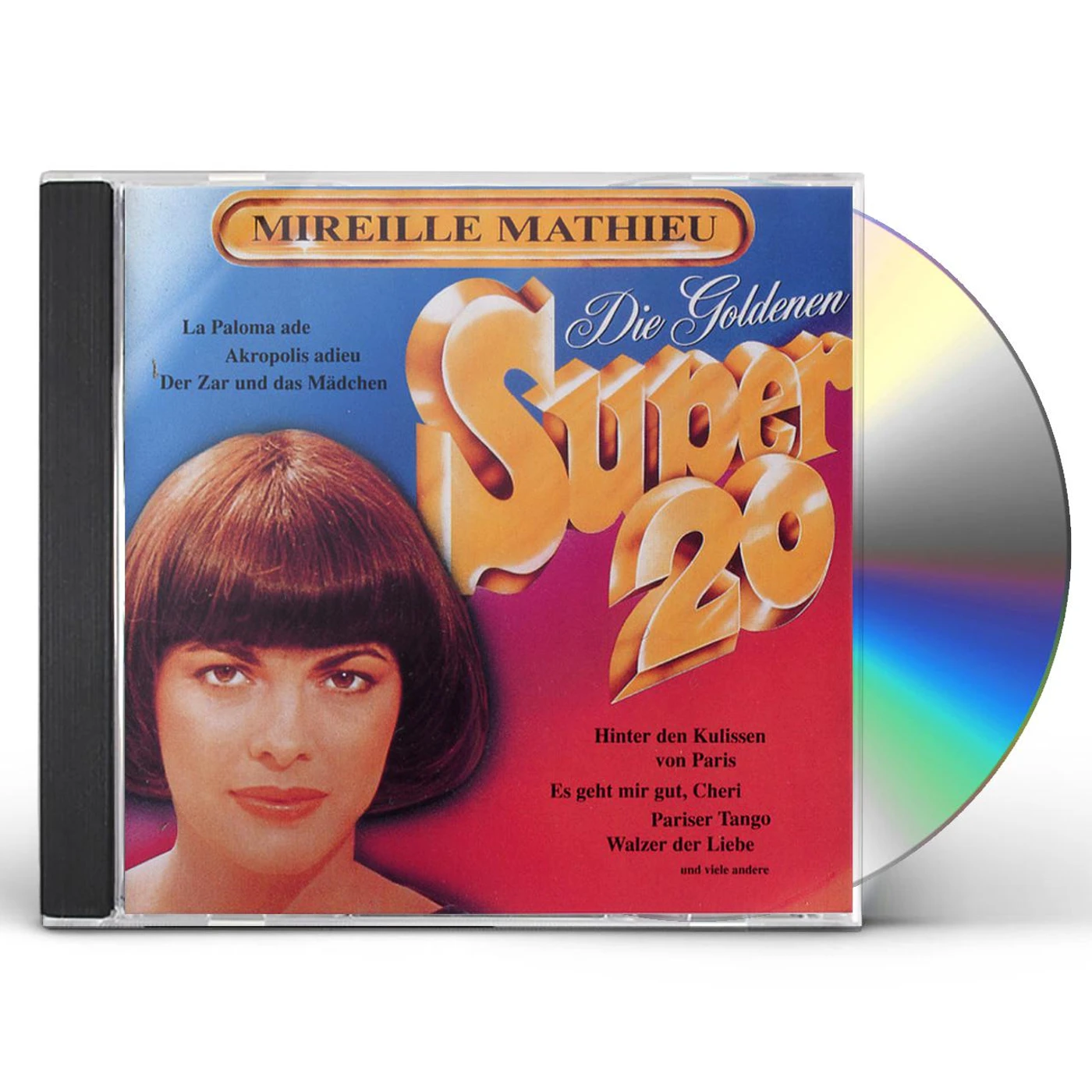 Mireille Mathieu DIE GOLDENEN SUPER 20 (DEUTCHE COLLECTION) CD
