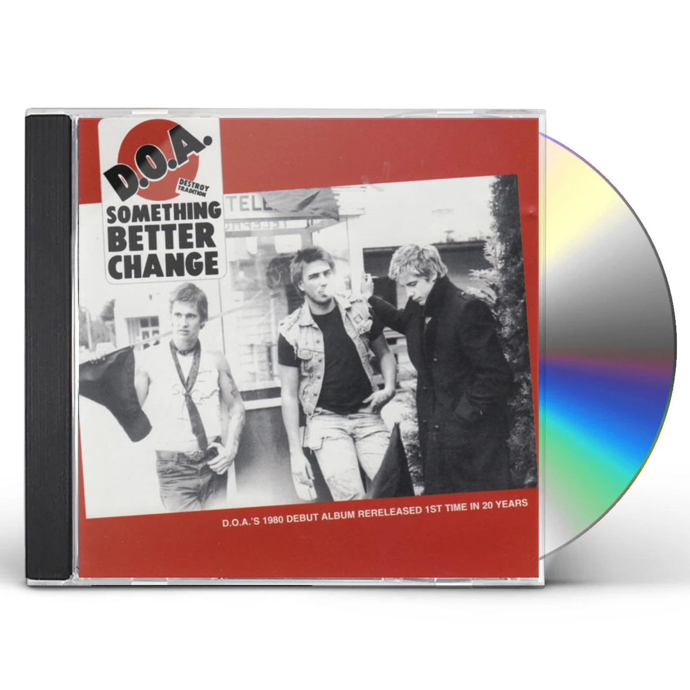 D.O.A. SOMETHING BETTER CHANGE CD