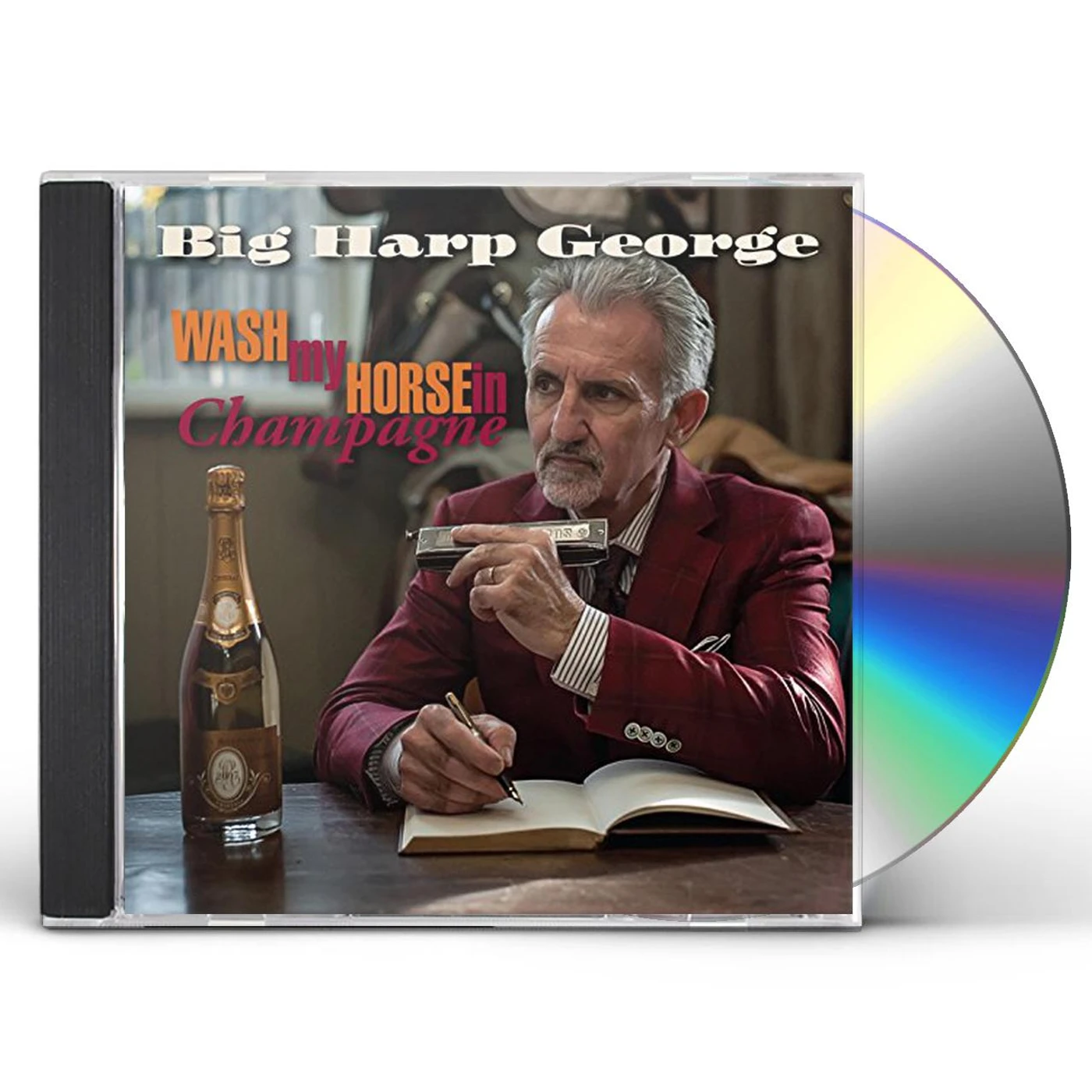 Big Harp George WASH MY HORSE IN CHAMPAGNE CD