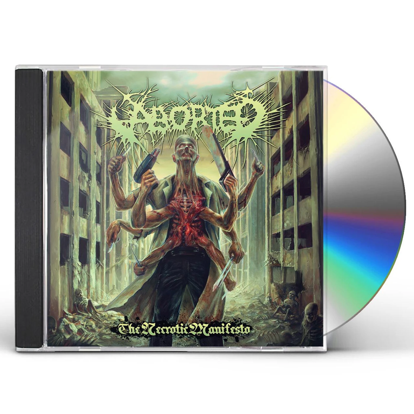 Aborted NECROTIC MANIFESTO CD