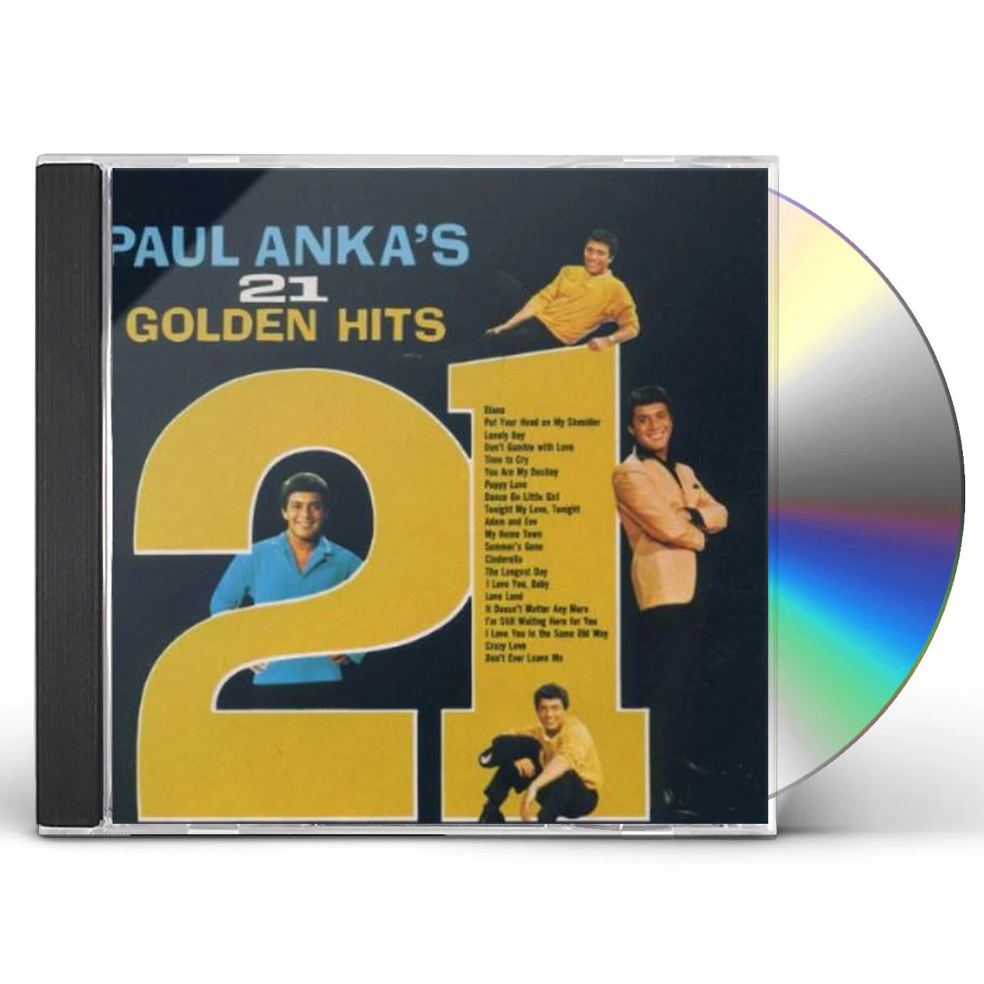 Paul Anka 21 GOLDEN HITS CD