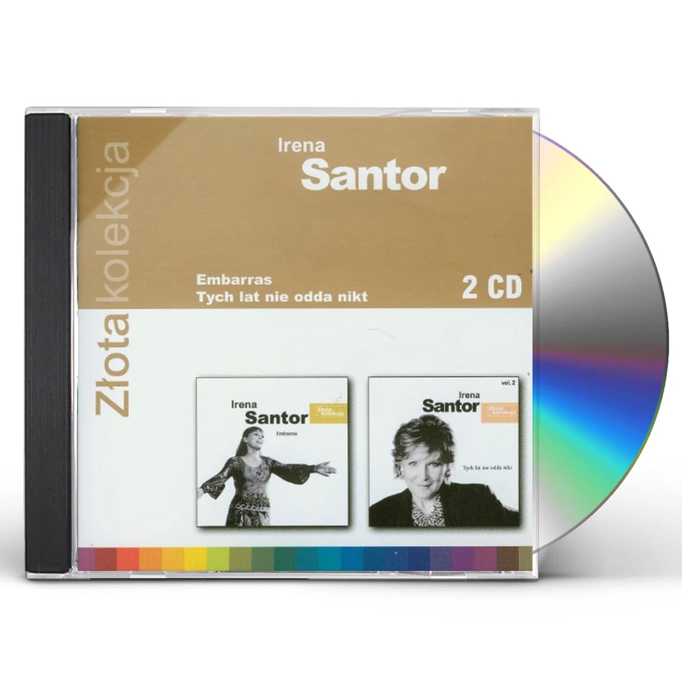Irena Santor ZLOTA KOLEKCJA VOL.1 & 2 CD