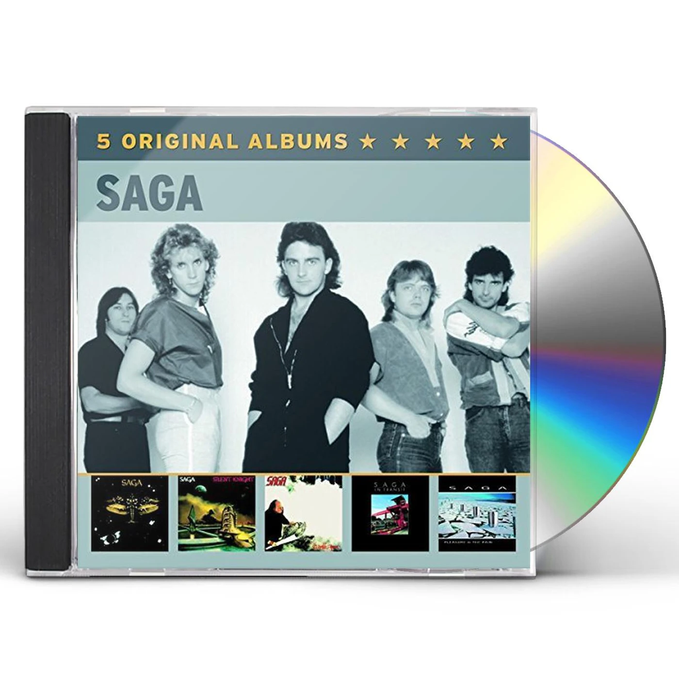 Saga 5 ORIGINAL ALBUMS VOL.2 CD
