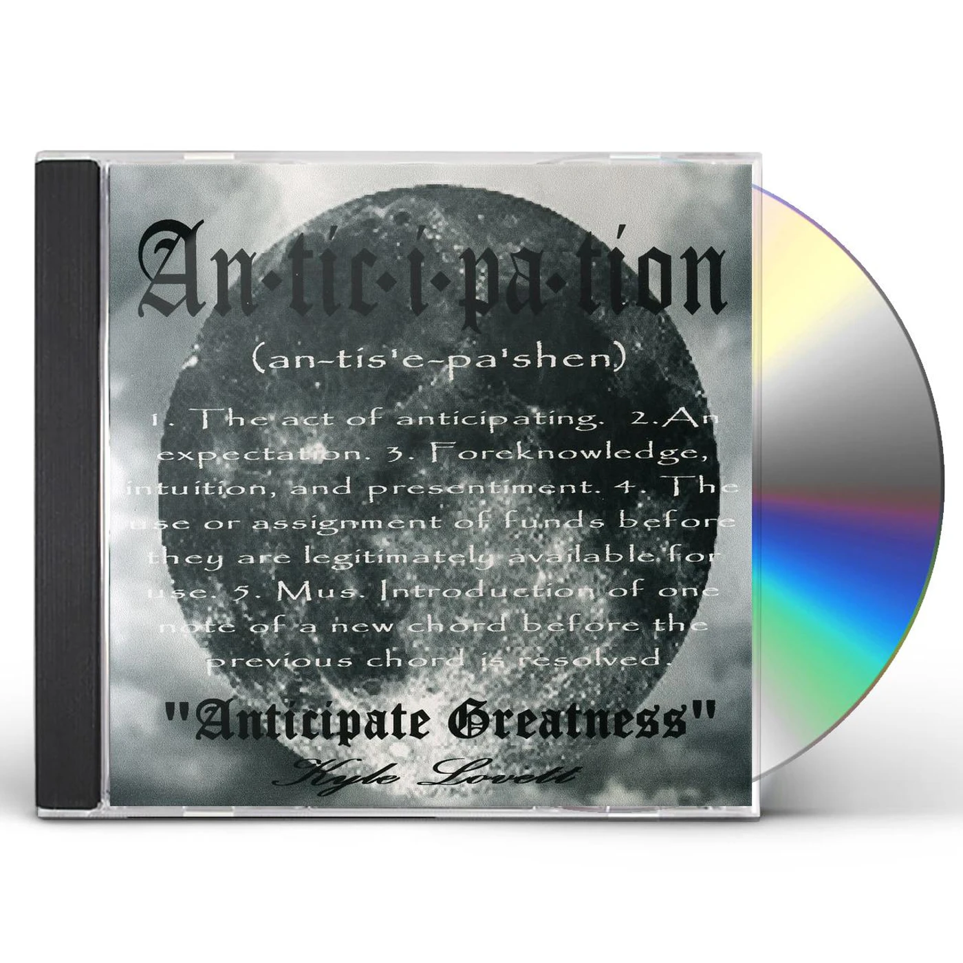 Kyle Lovett ANTICIPATION CD