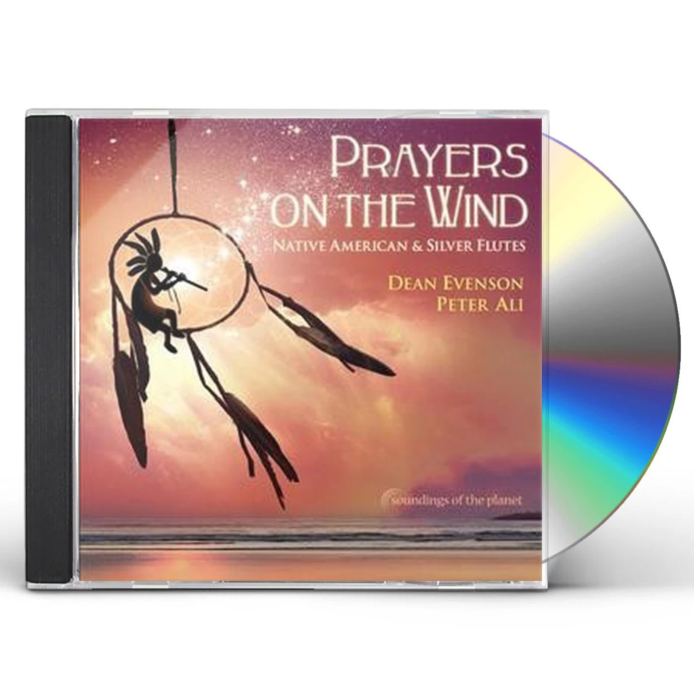 Dean Evenson Prayers on The Wind Native American & Silver Flute CD
