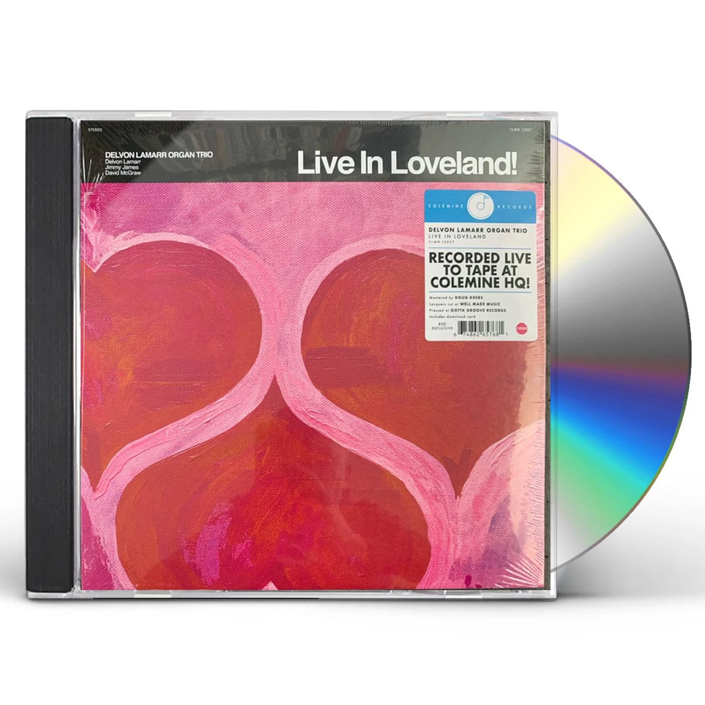 Delvon Lamarr Organ Trio LIVE IN LOVELAND CD