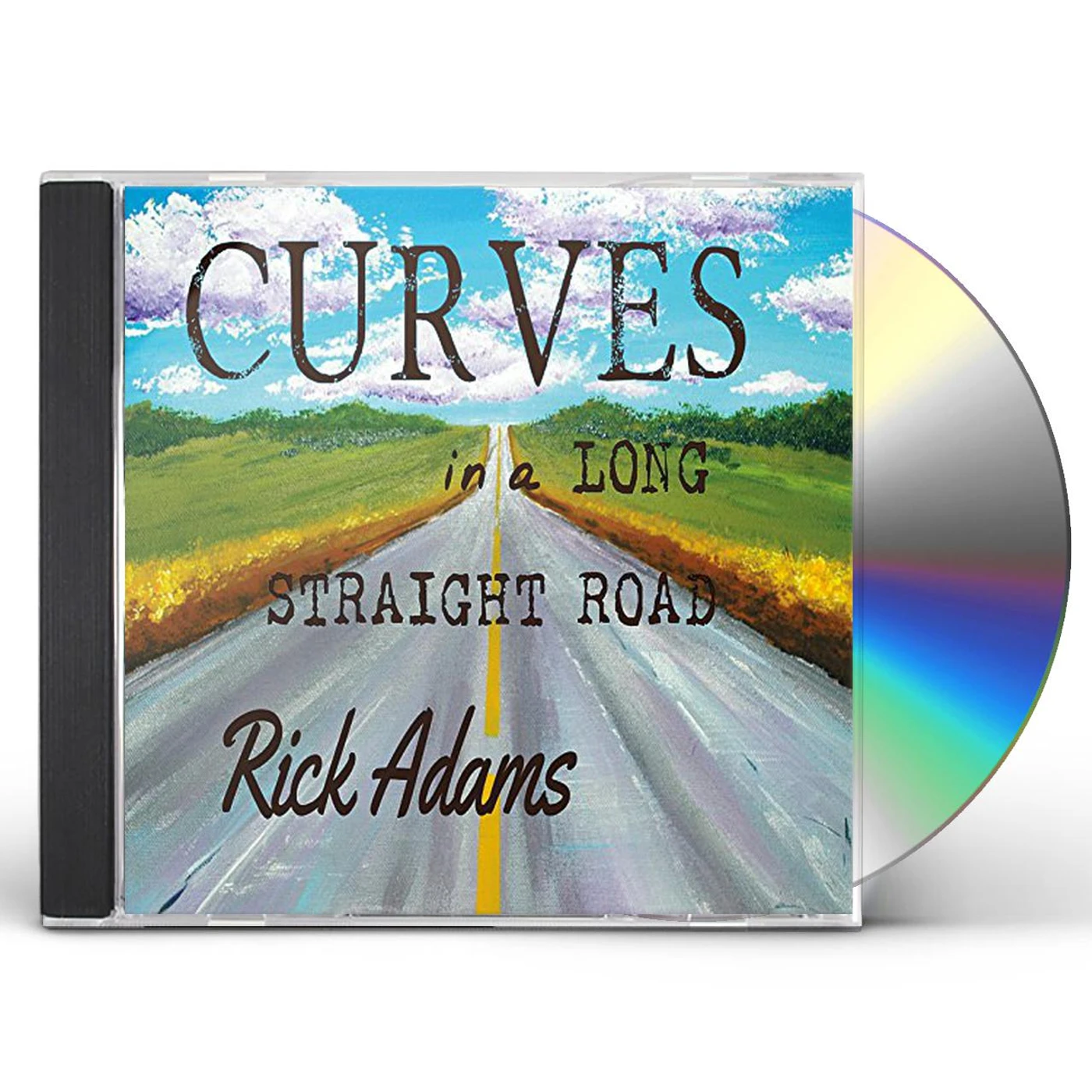 Rick Adams CURVES IN A LONG STRAIGHT ROAD CD