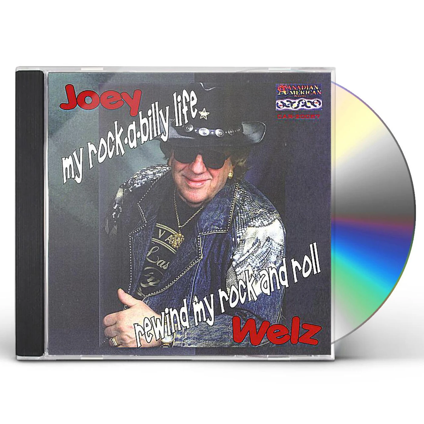 Joey Welz REWIND MY ROCK AND ROLL/MY ROCK-A-BILLY LIFE CD