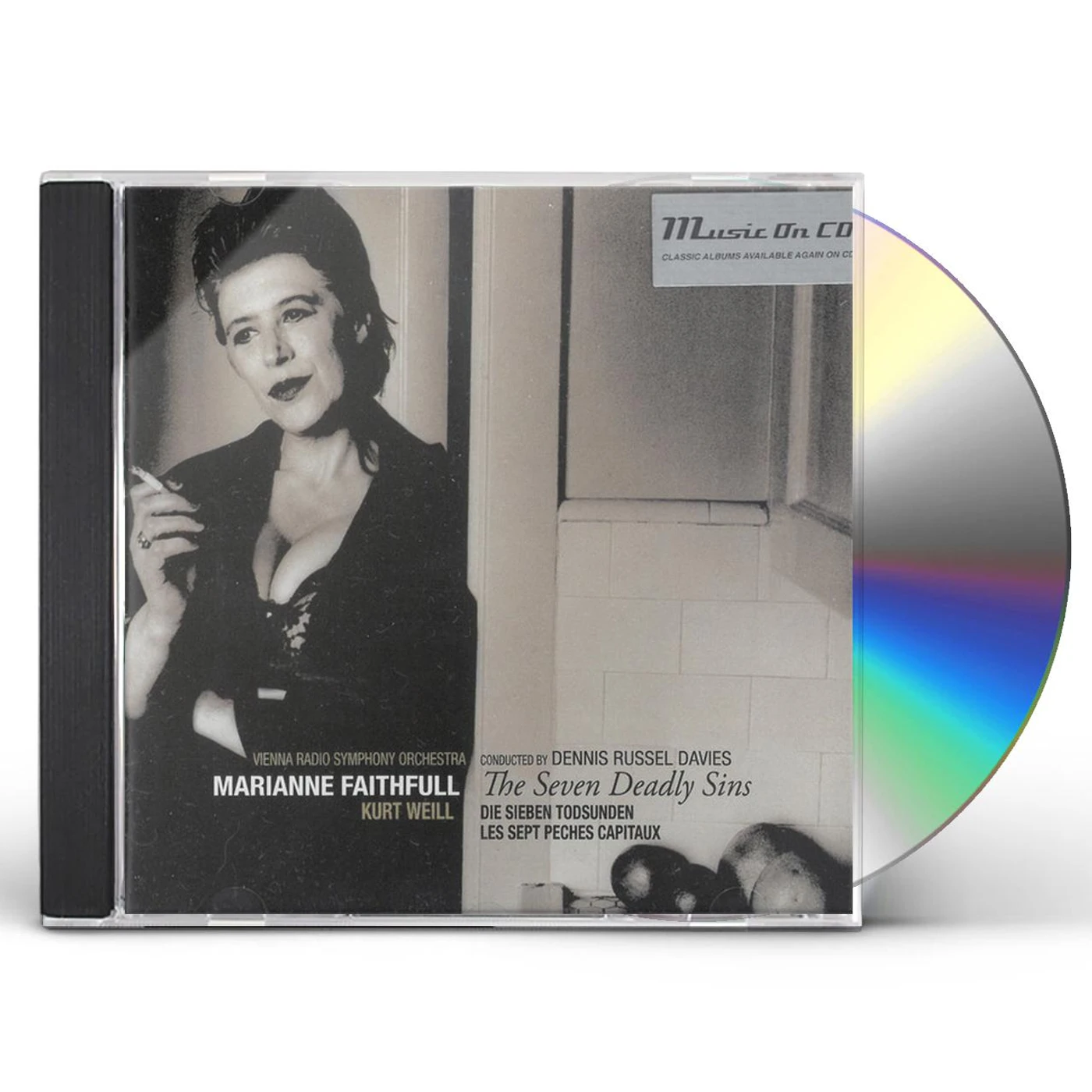 Marianne Faithfull SEVEN DEADLY SINS (24BIT REMASTERED) CD