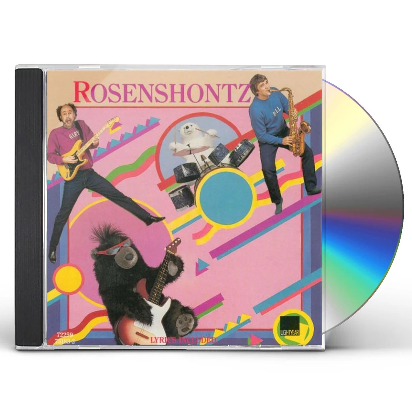 Rosenshontz ROCK N ROLL TEDDY BEAR CD