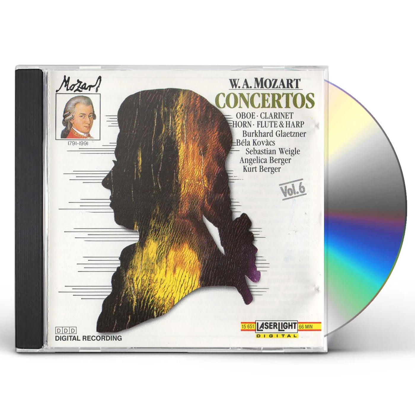 W.A. Mozart MOZART CD