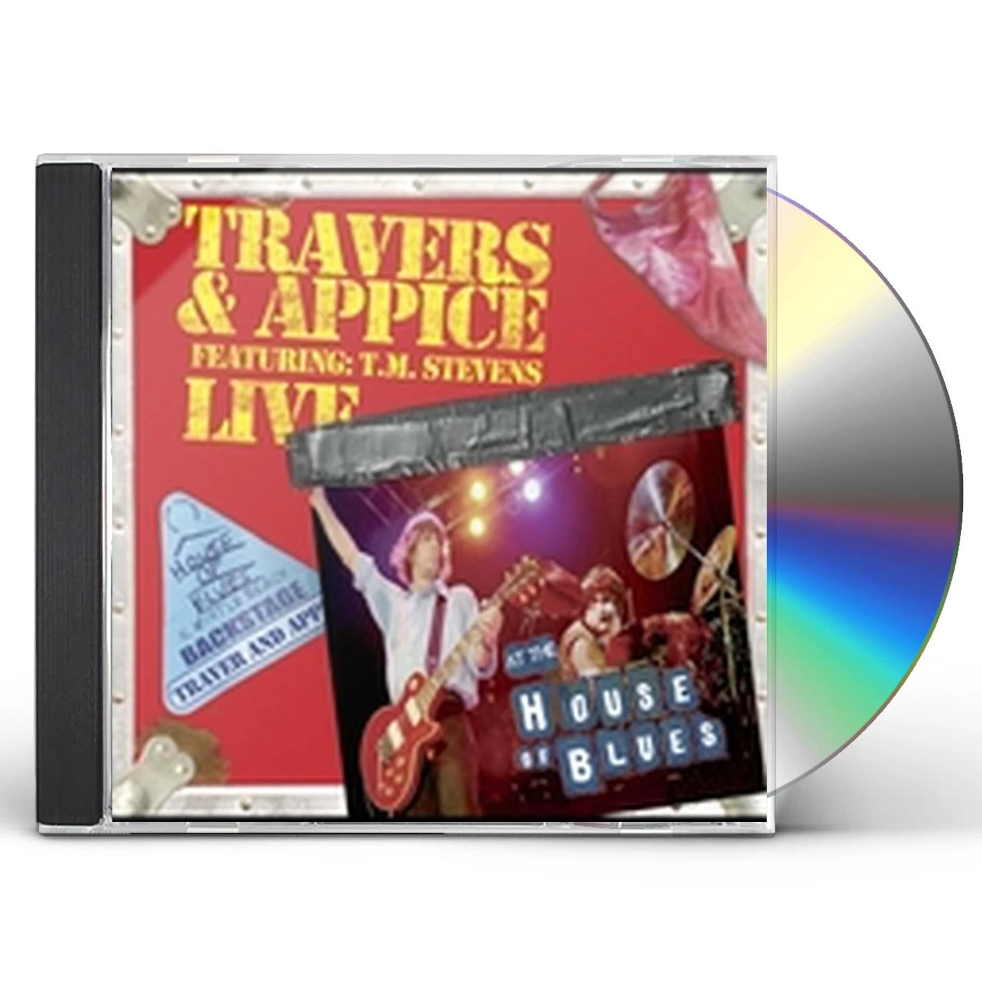 Travers & Appice LIVE AT THE HOUSE OF BLUES CD