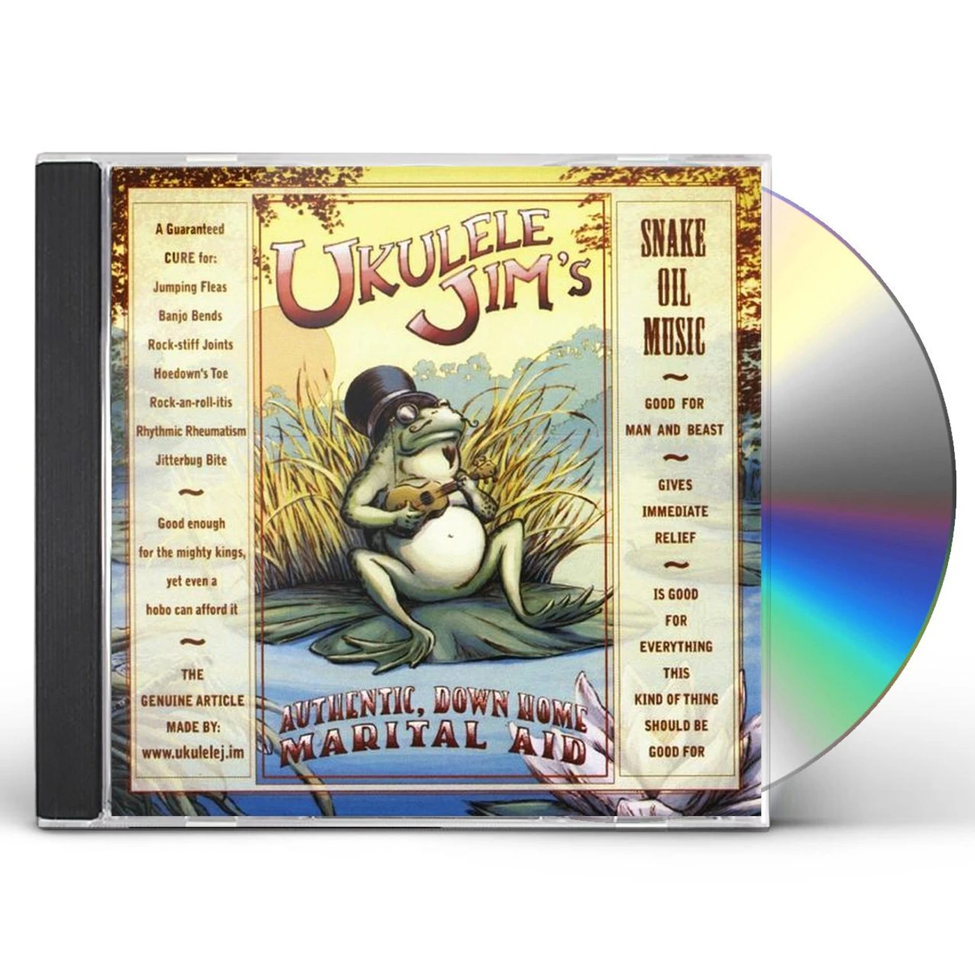 UKULELE JIM'S AUTHENTIC DOWN HOME MARITAL AID CD