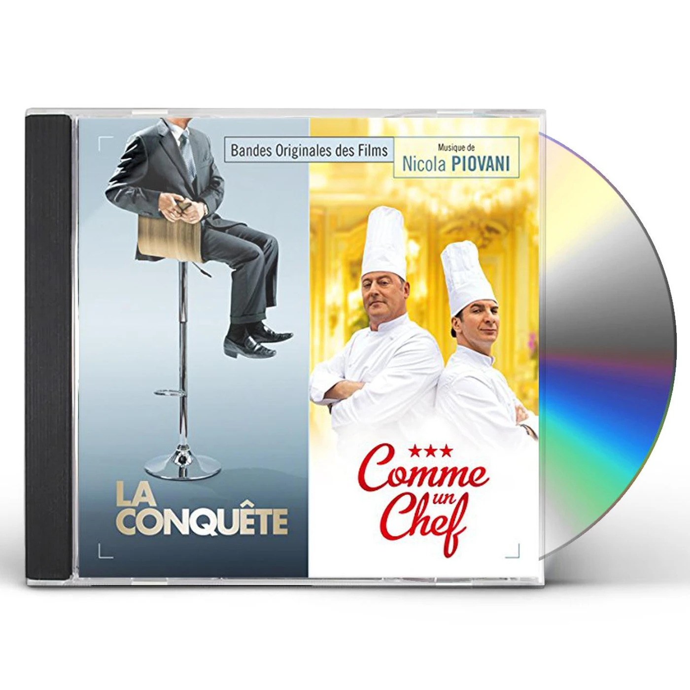 Nicola Piovani LA CONQUETE / COMME UN CHEF / Original Soundtrack CD