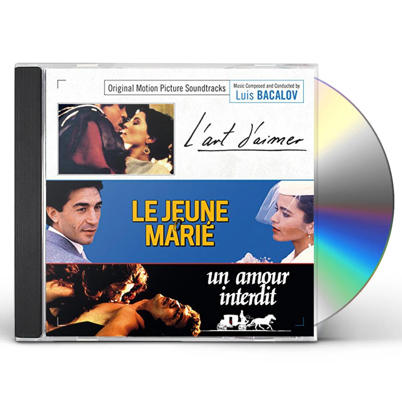 Luis Bacalov ART OF LOVE / YOUNG BRIDEGROOM / STRANGE PASSION CD