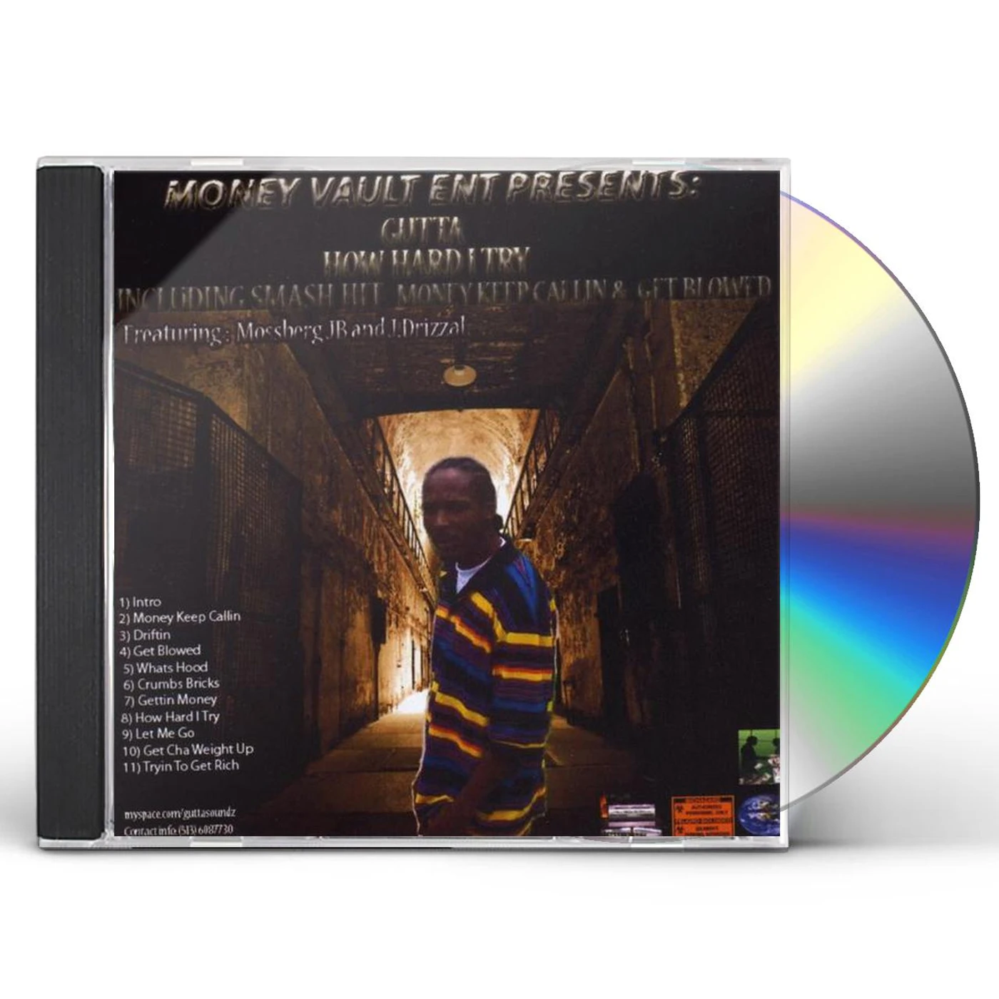 Gutta HOW HARD I TRY CD