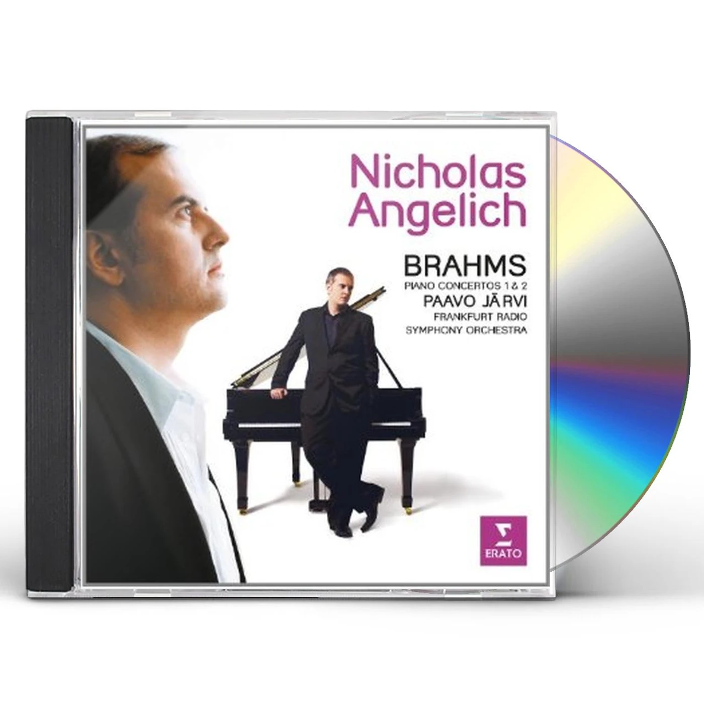 Johannes Brahms PIANO CONS 1 & 2 CD