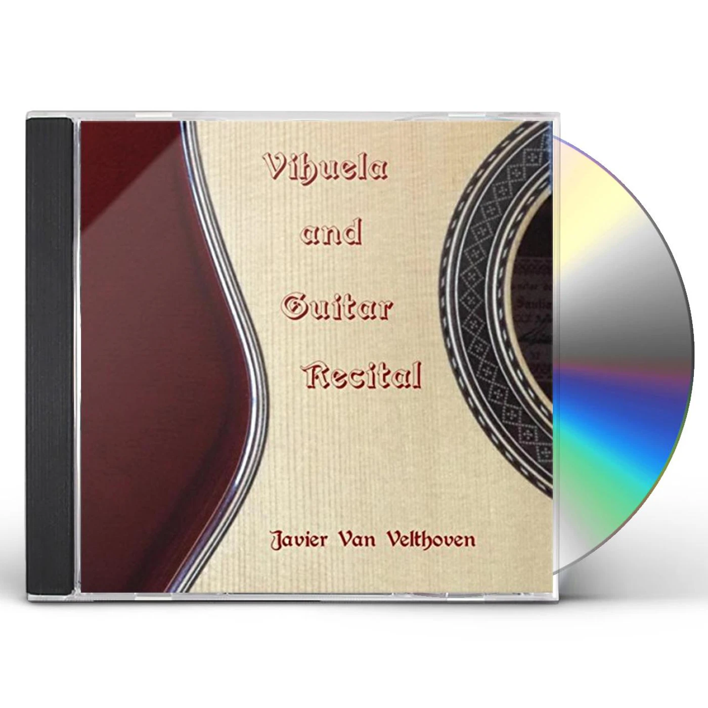 Javier Van Velthoven VIHUELA & GUITAR RECITAL CD