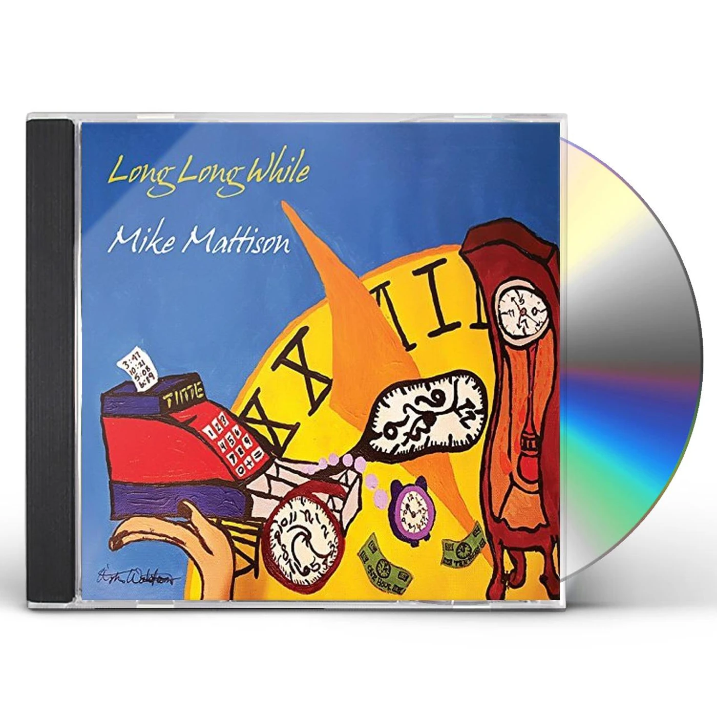 Mike Mattison LONG LONG WHILE CD