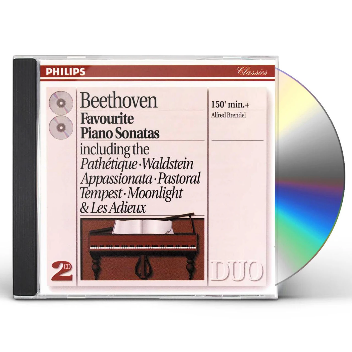 Alfred Brendel  FAVORITE PIANO SONATAS CD