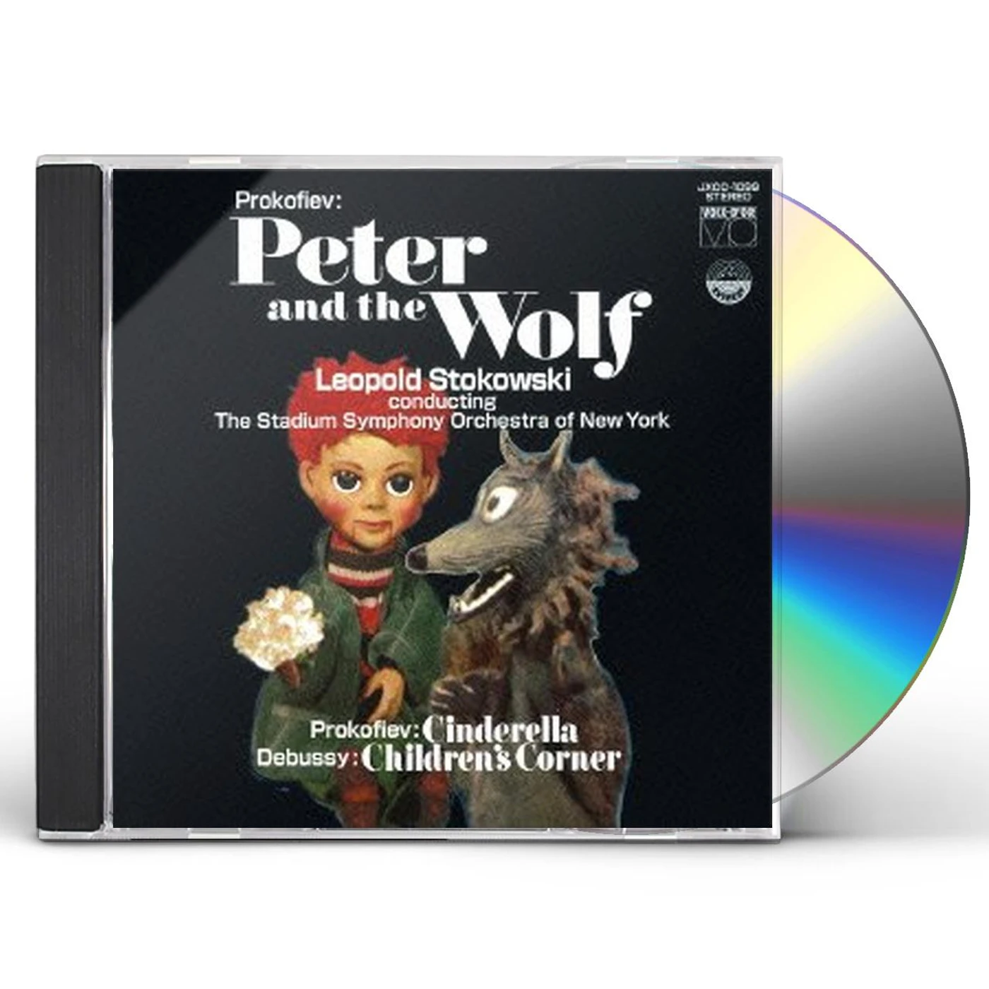 Leopold Stokowski PROKOFIEV: PETER & THE WOLFERELLA / DEBUSSY: CHILDRENS C CD