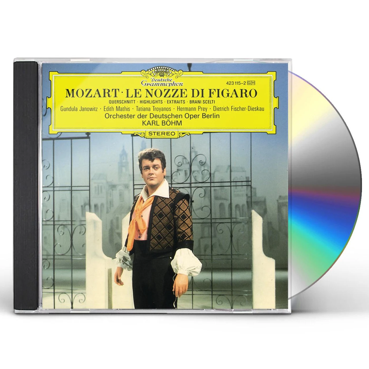 Karl Böhm MOZART: LE NOZZE DI FIGARO - HIGHLIGHTS CD