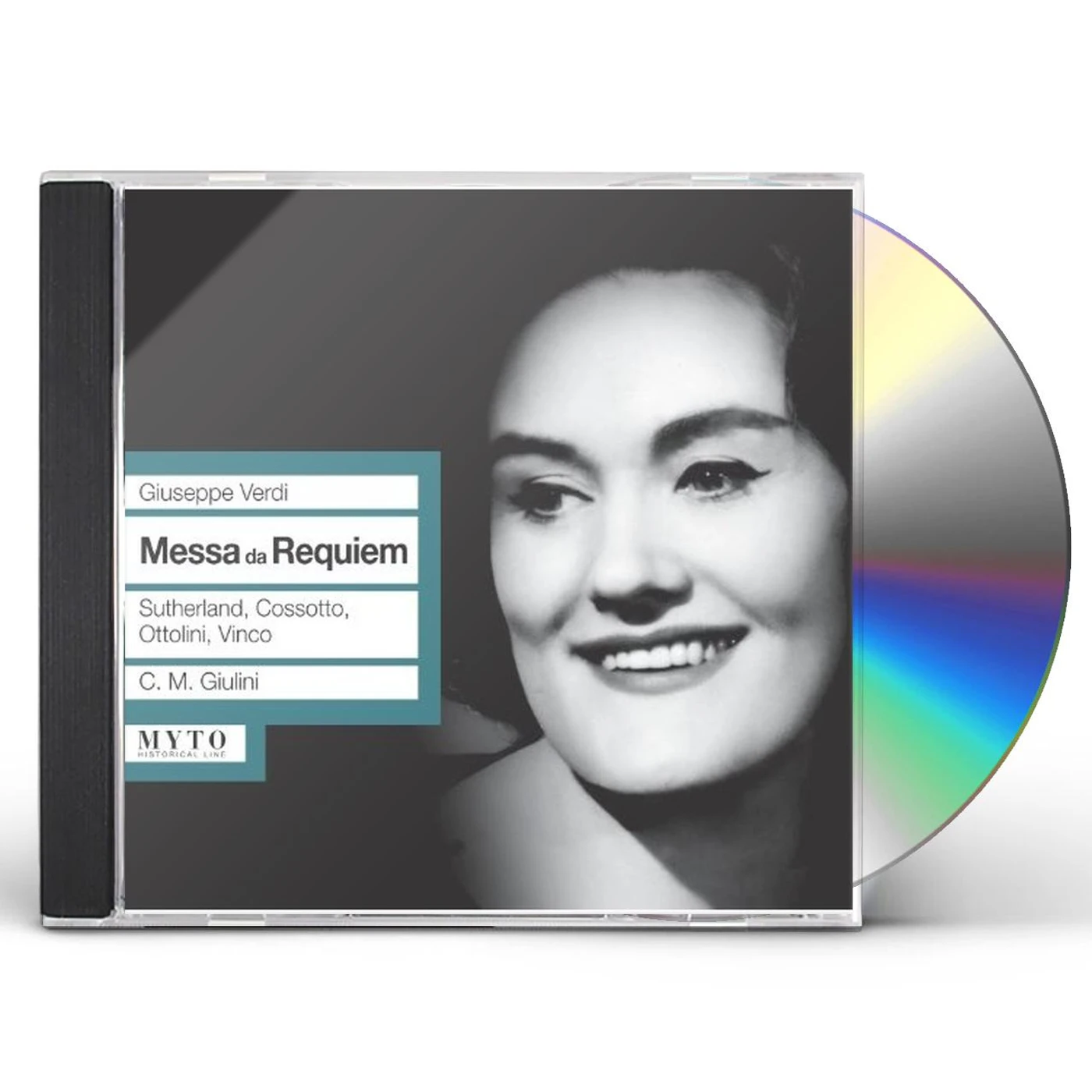 Verdi MESSA DA REQUIEM: SUTHERLAND CD
