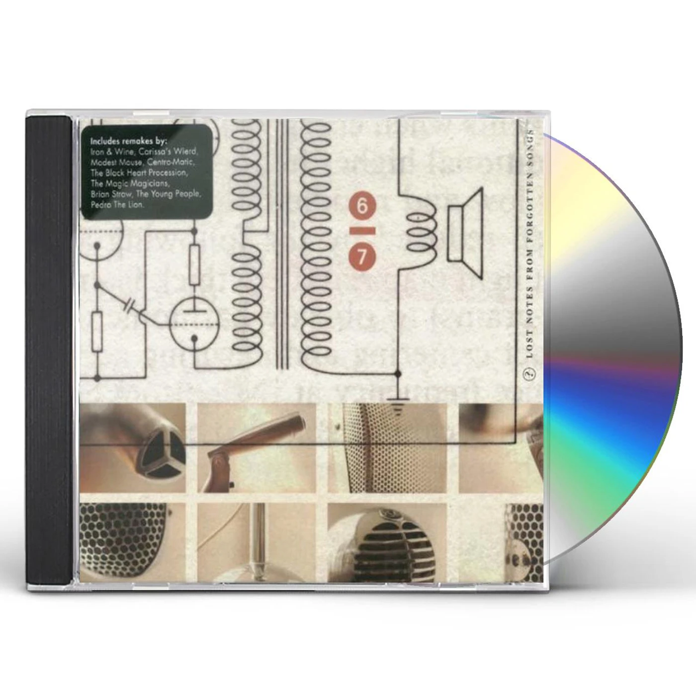 The Six Parts Seven LOST NOTES FROM FORGOTTEN CD