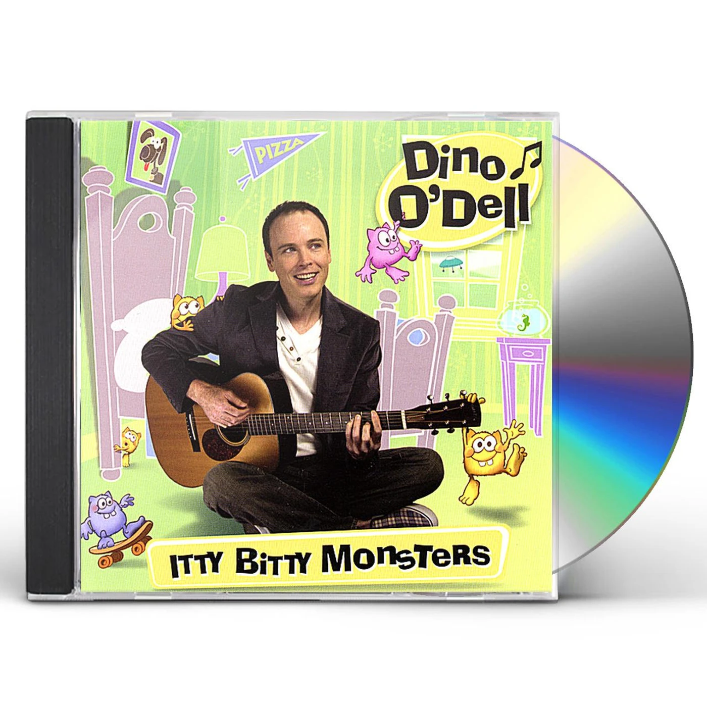 Dino O'Dell ITTY BITTY MONSTERS CD