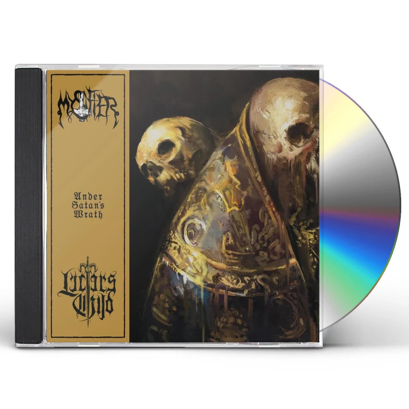 Lucifer'S Child / Mystifier UNDER SATAN'S WRATH CD