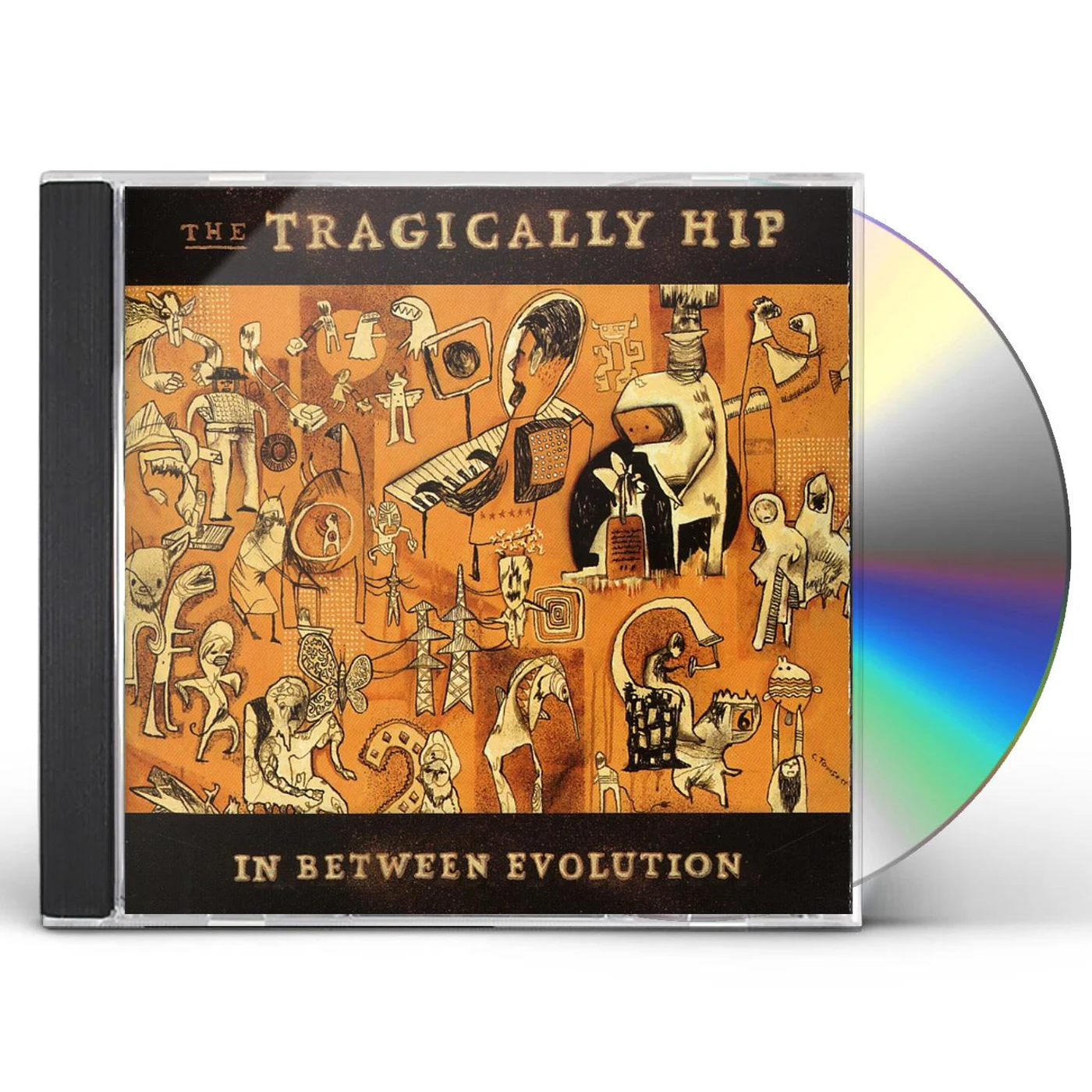 The Tragically Hip IN BETWEEN EVOLUTION CD