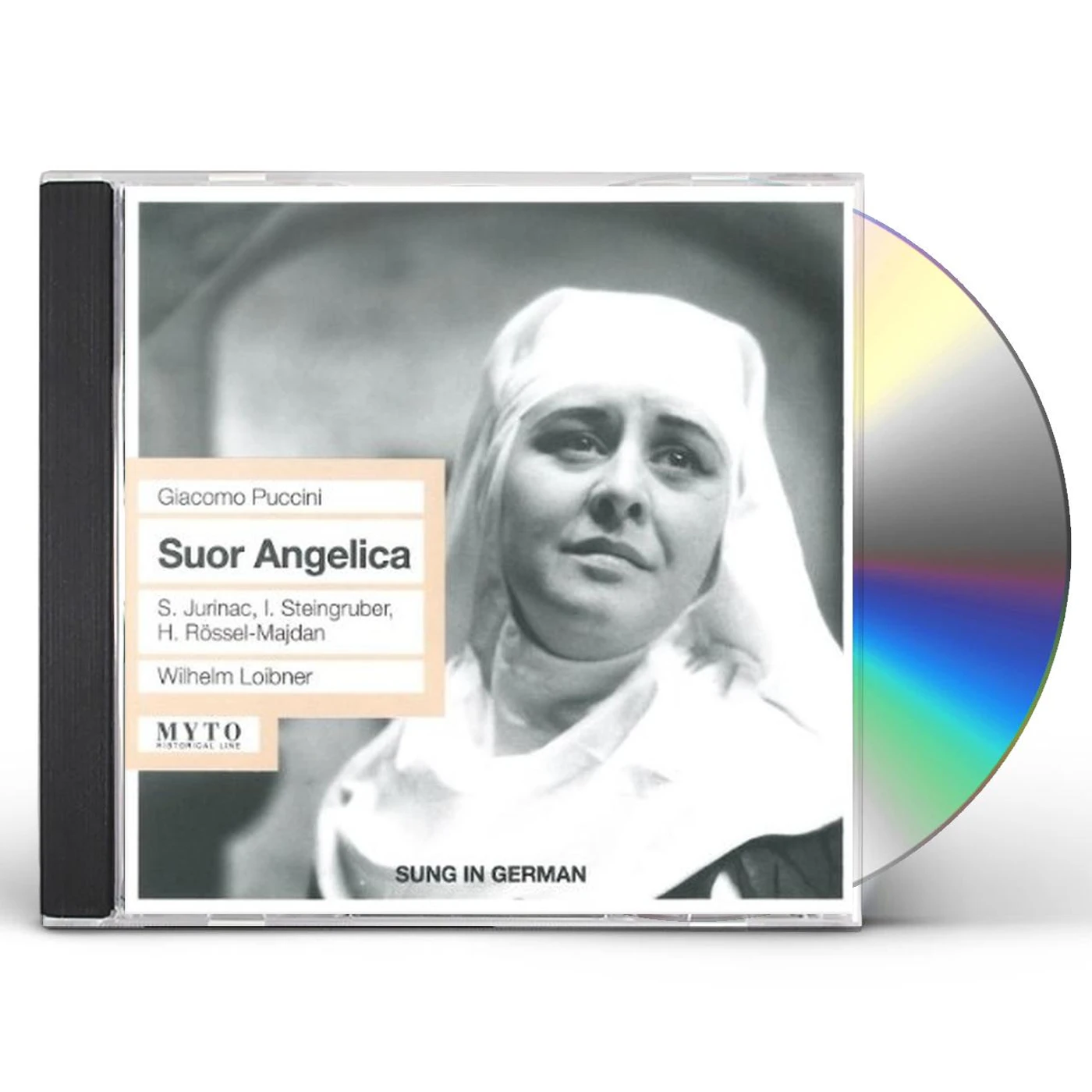 puccini SUOR ANGELICA (SUNG IN GERMAN) CD