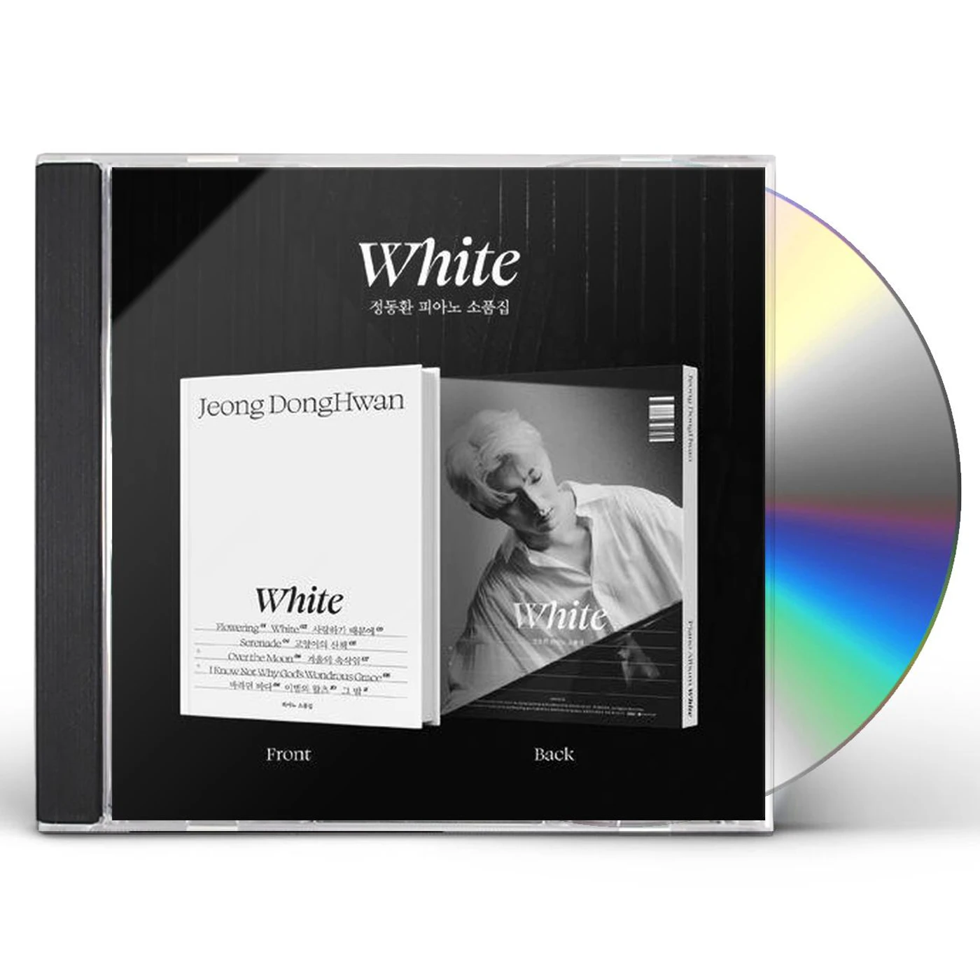 Jeong Donghwan WHITE (A COLLECTION OF PIANO PROPS) CD