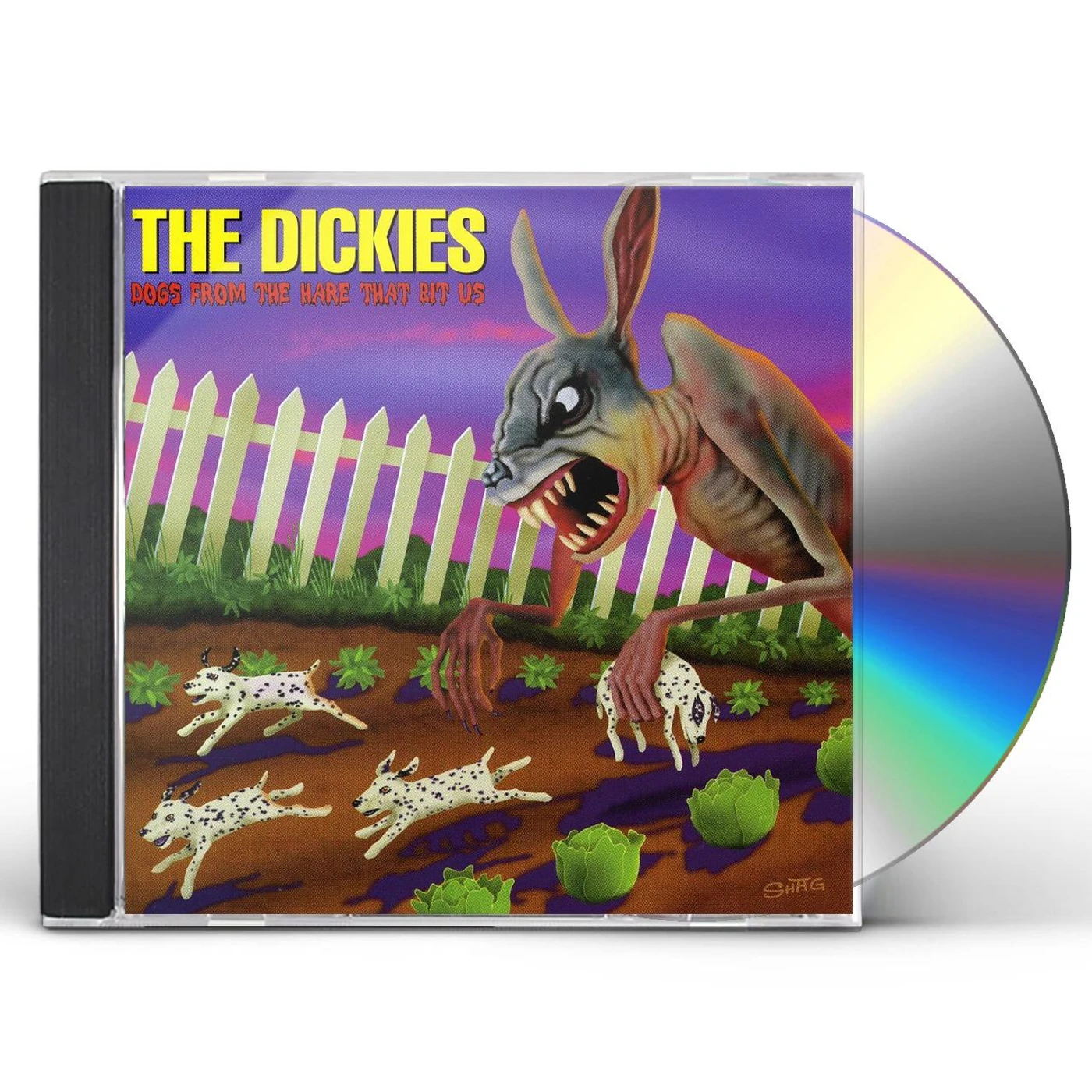 The Dickies DOGS FROM THE HARE THAT BIT US CD