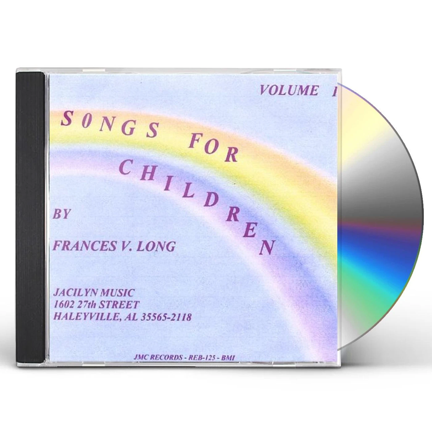 Jacilyn Music SONGS FOR CHILDREN 1 CD