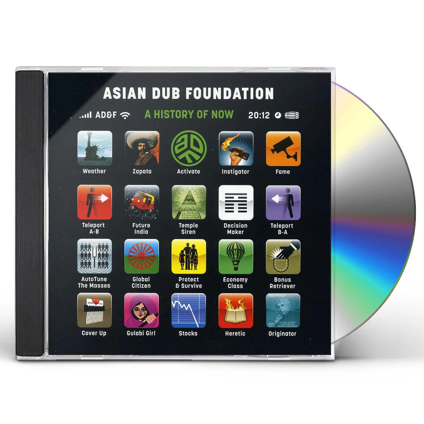 Asian Dub Foundation HISTORY OF NOW CD