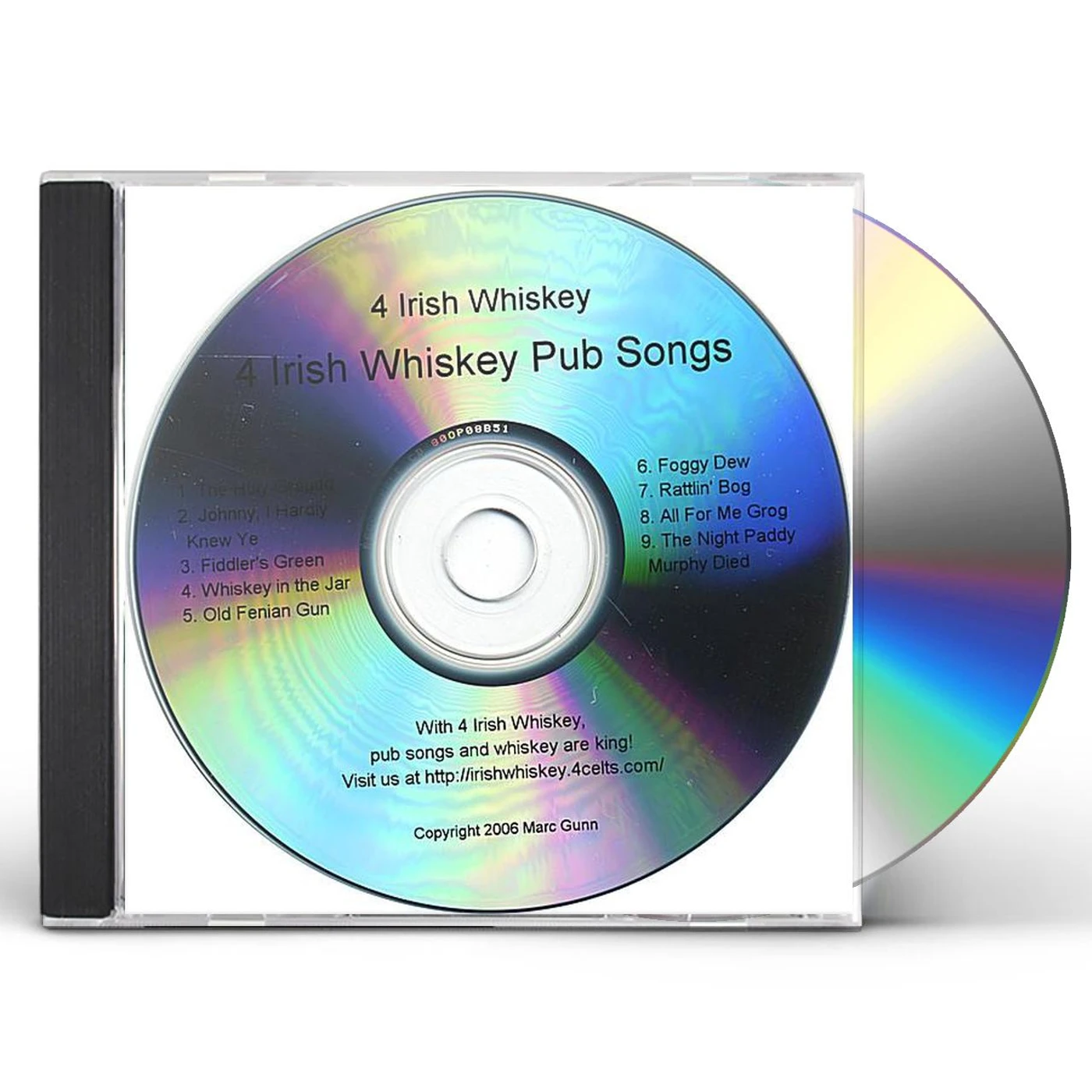 4 IRISH WHISKEY PUB SONGS CD