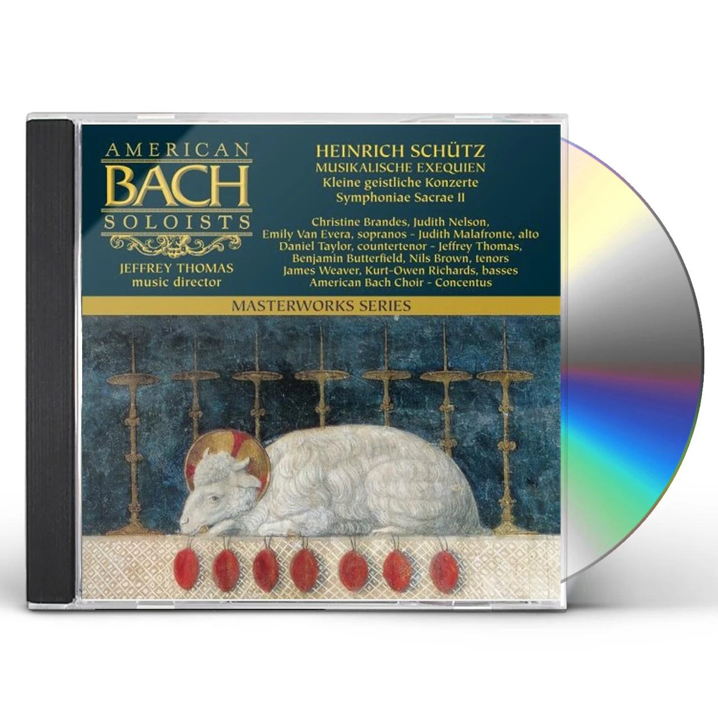 American Bach Soloists MUSIKALISCHE EXEQUIEN-KLEINE GEISTLICHE KONZERTE-S CD