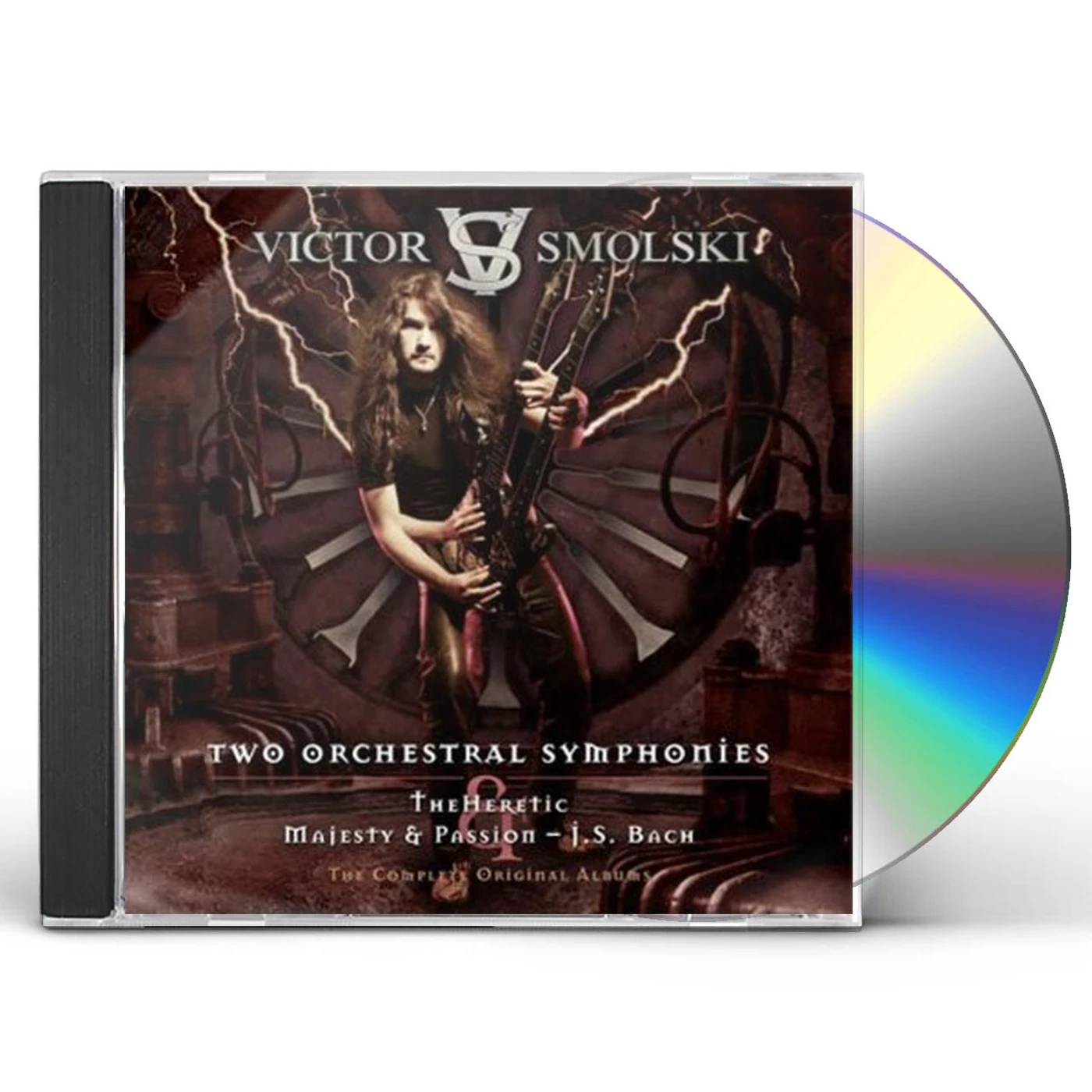 Victor Smolski TWO ORCHESTRAL SYMPHONIES/HERETIC MAJESTY & PASSIO CD